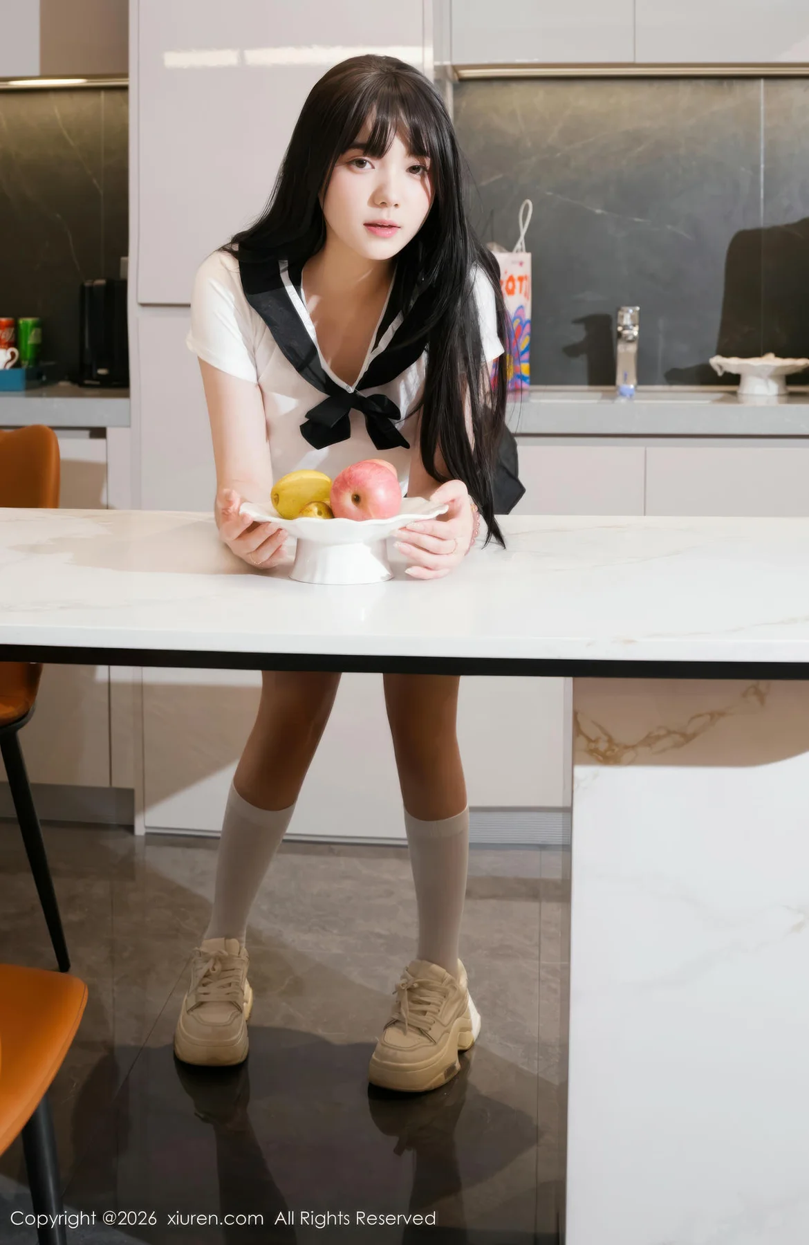 XiuRen 秀人 No.11256 软情 清纯少女黑色短裙 - 3