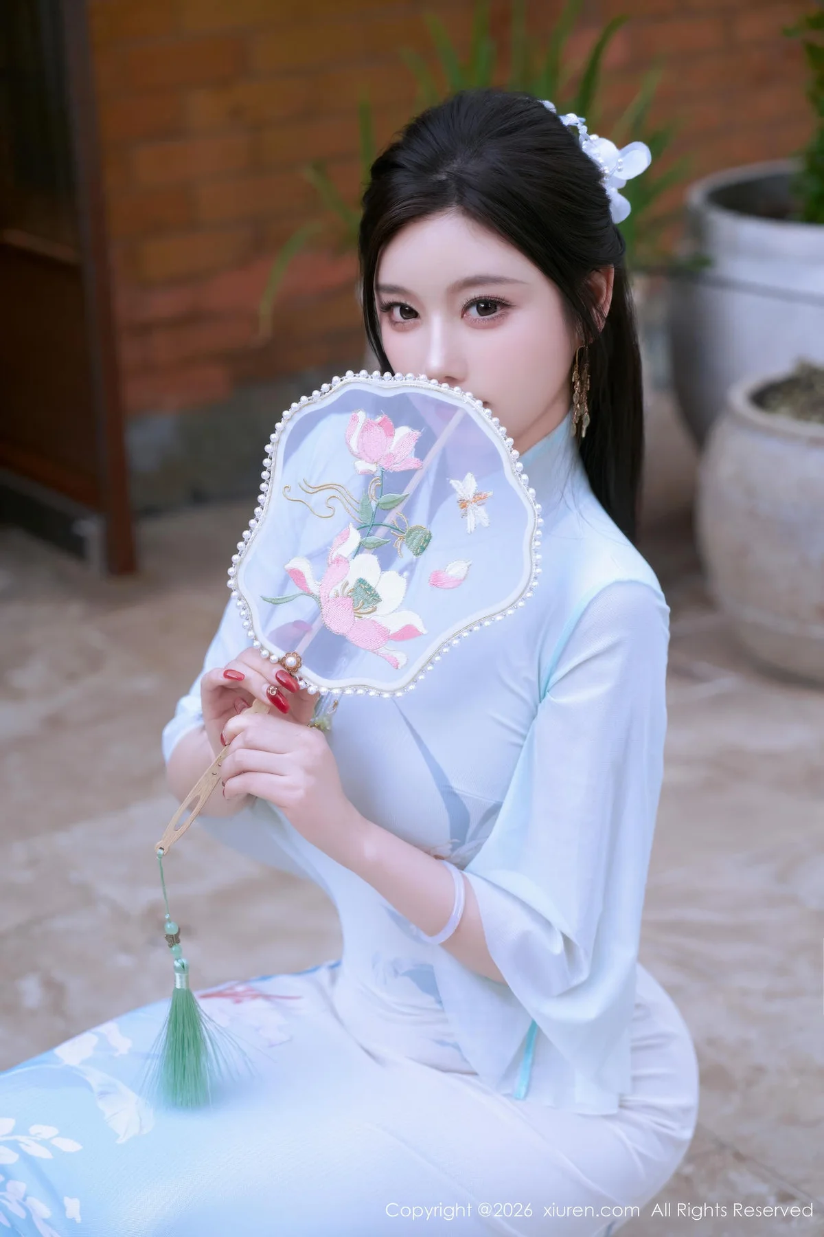 XiuRen 秀人 No.11258 杨晨晨 蓝色古风服饰 - 9