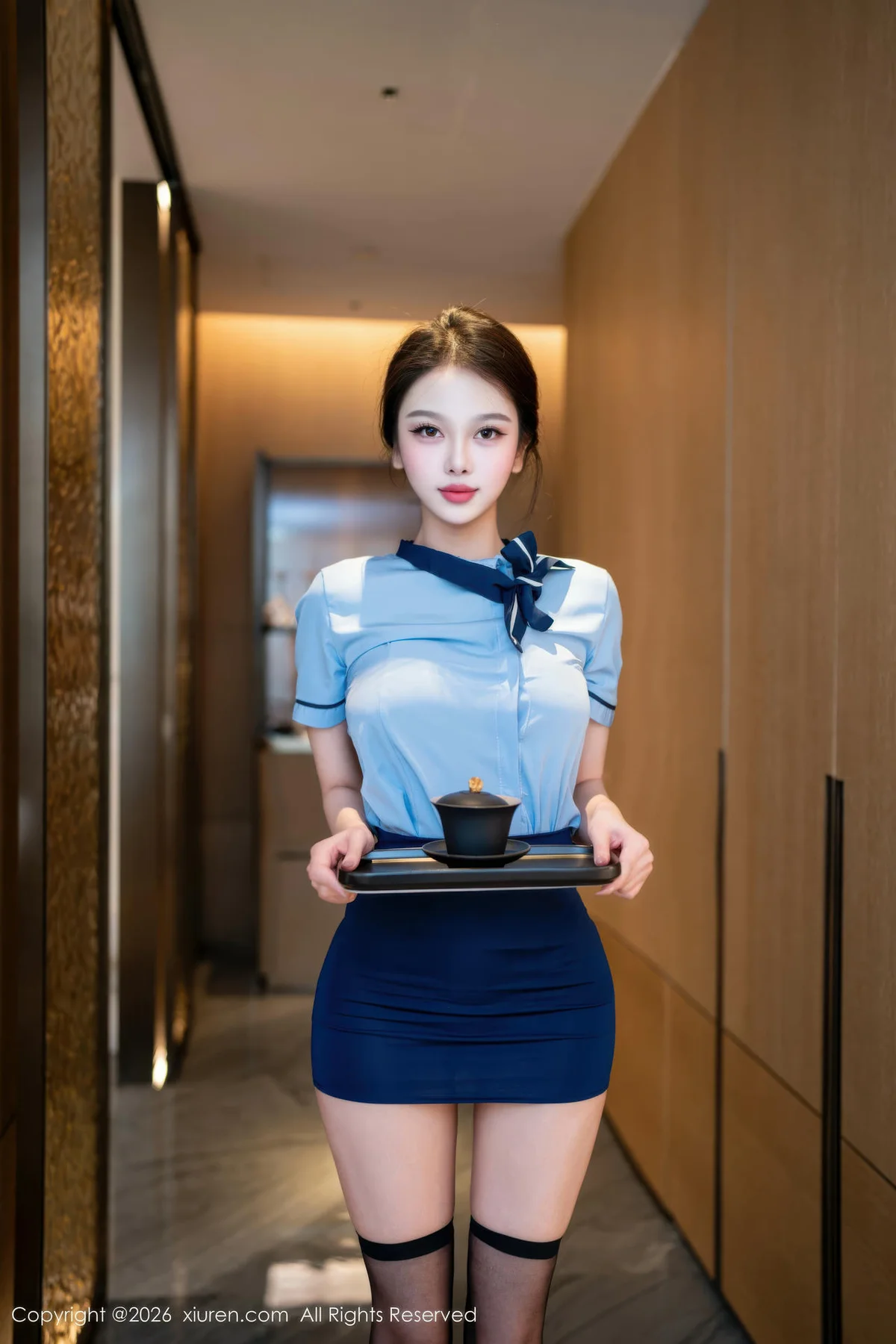 XiuRen 秀人 No.11259 诺诺子 性感魅惑黑丝 - 1