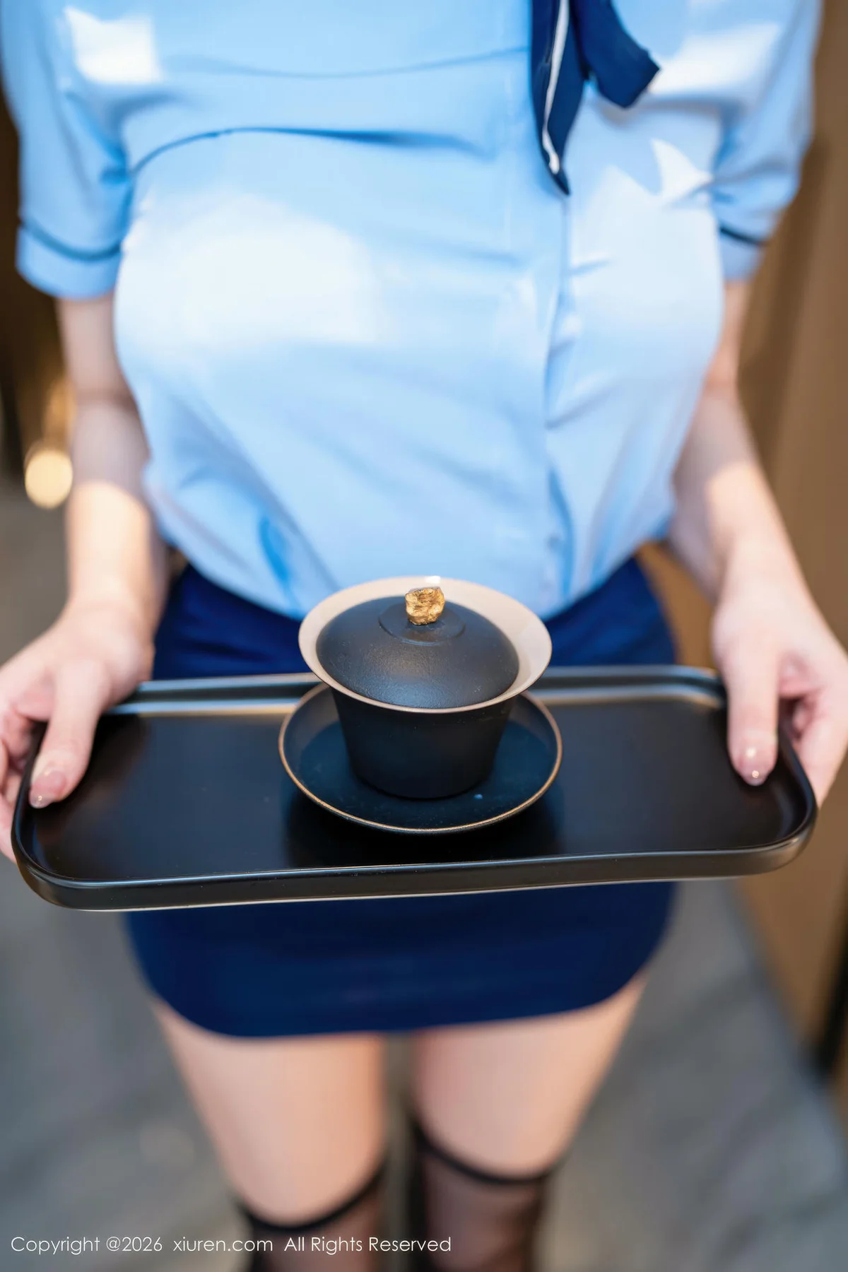 XiuRen 秀人 No.11259 诺诺子 性感魅惑黑丝 - 2