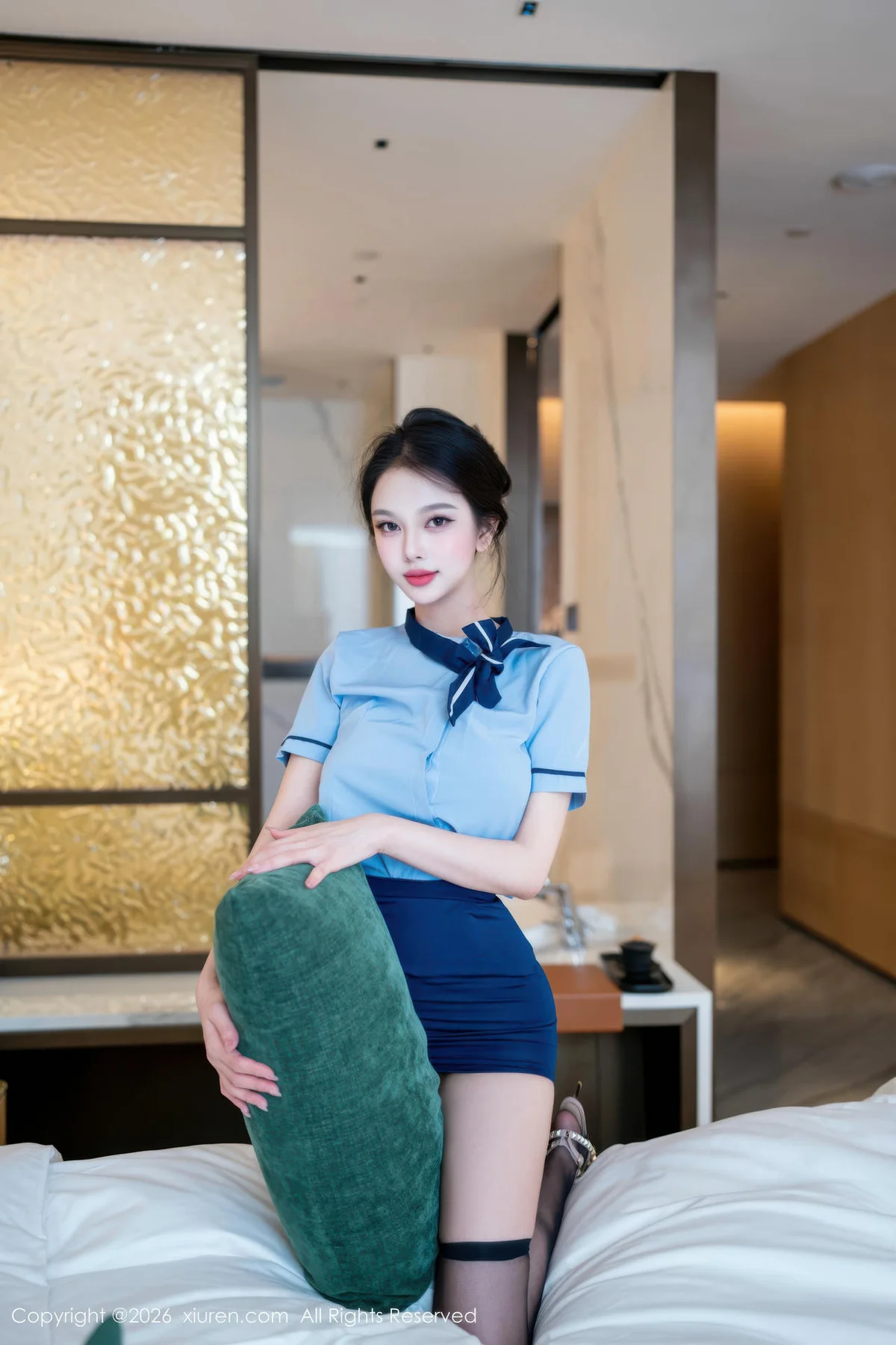 XiuRen 秀人 No.11259 诺诺子 性感魅惑黑丝 - 1