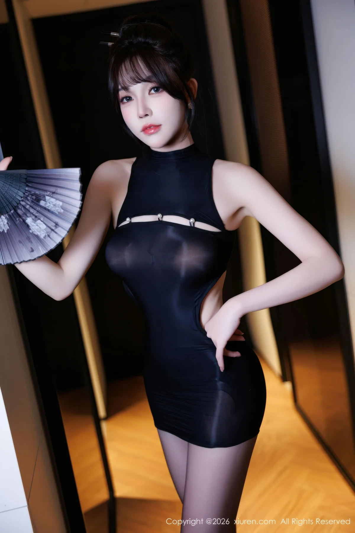 XiuRen 秀人 No.11281 莉芝荔枝御姐魅惑黑丝 - 1