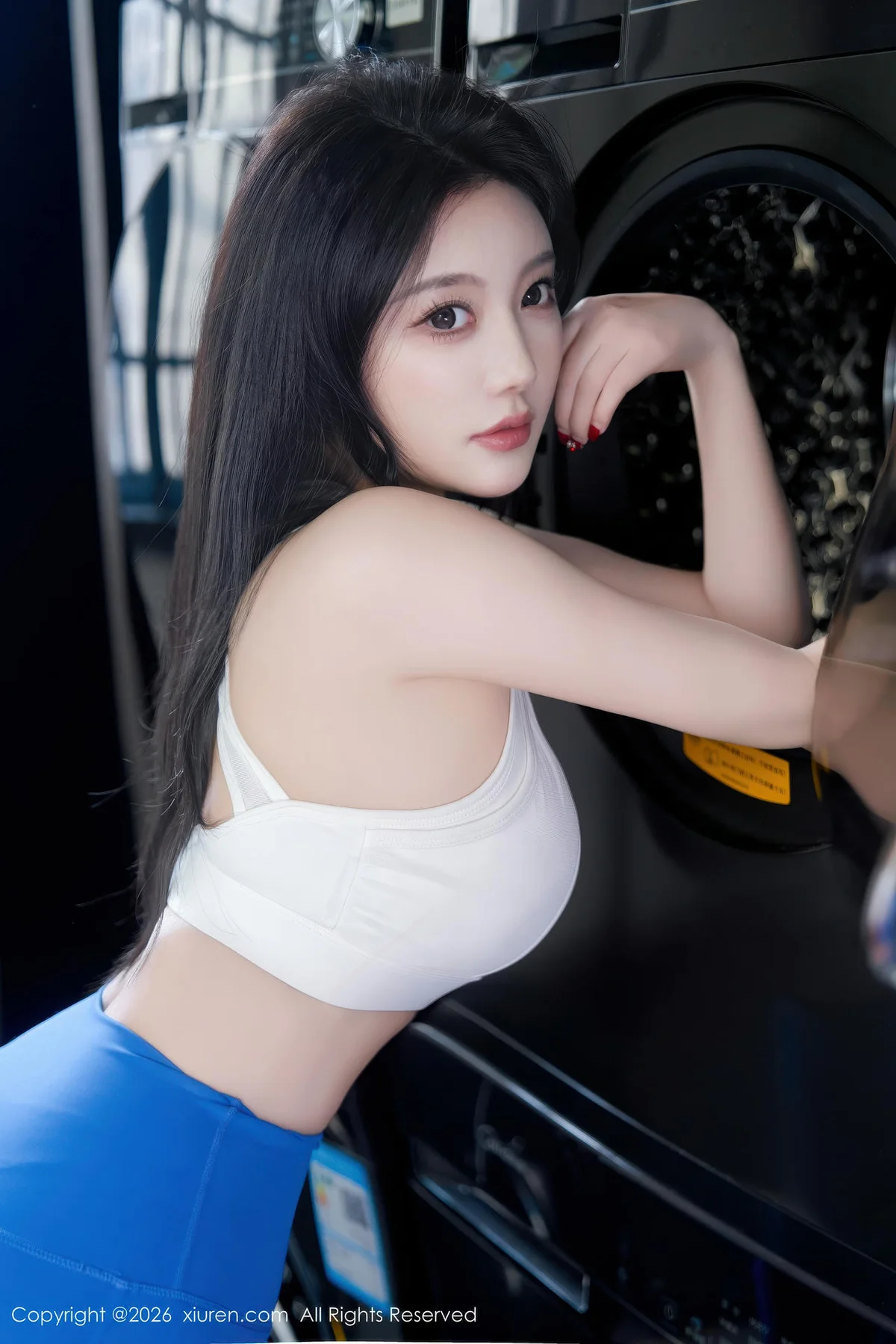 XiuRen 秀人 No.11287 杨晨晨白色情趣服饰灰丝 - 10