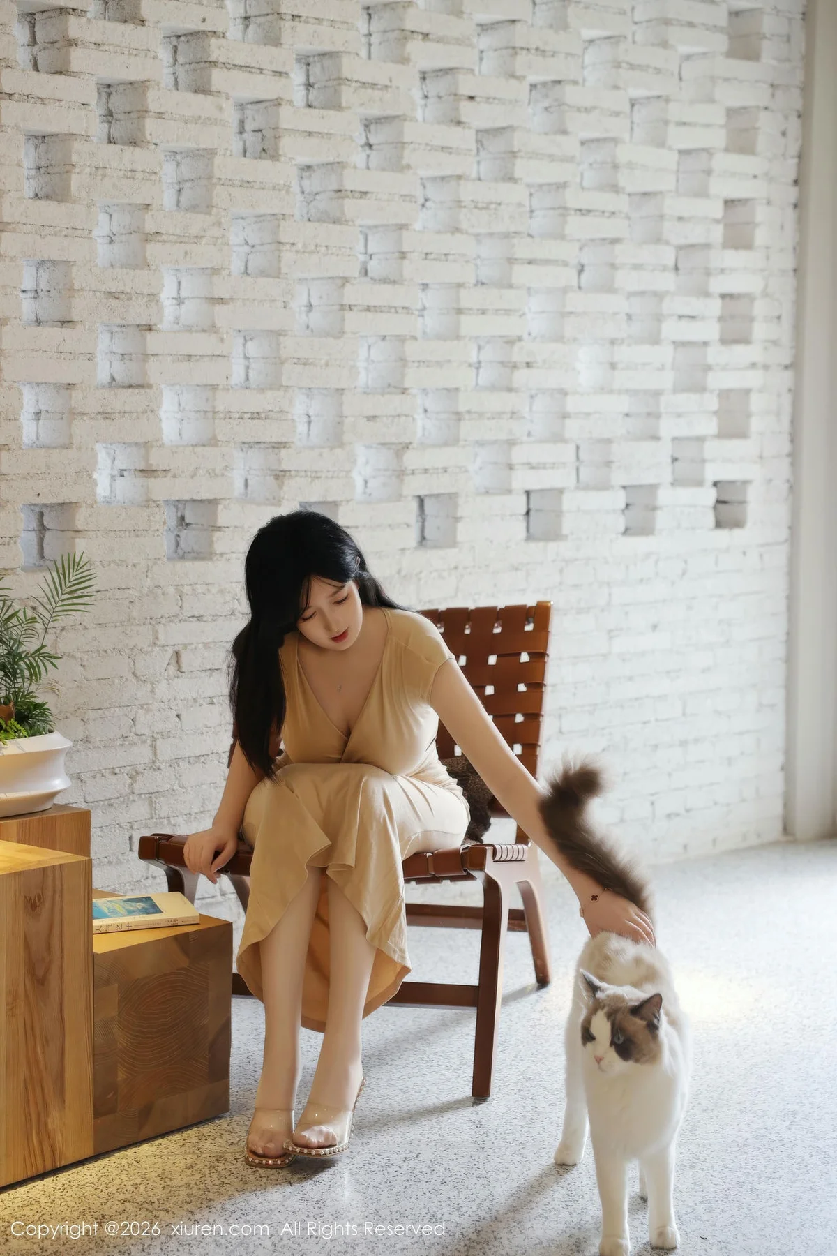 XiuRen 秀人 No.11288 奶思兔浅色小妈裙 - 9