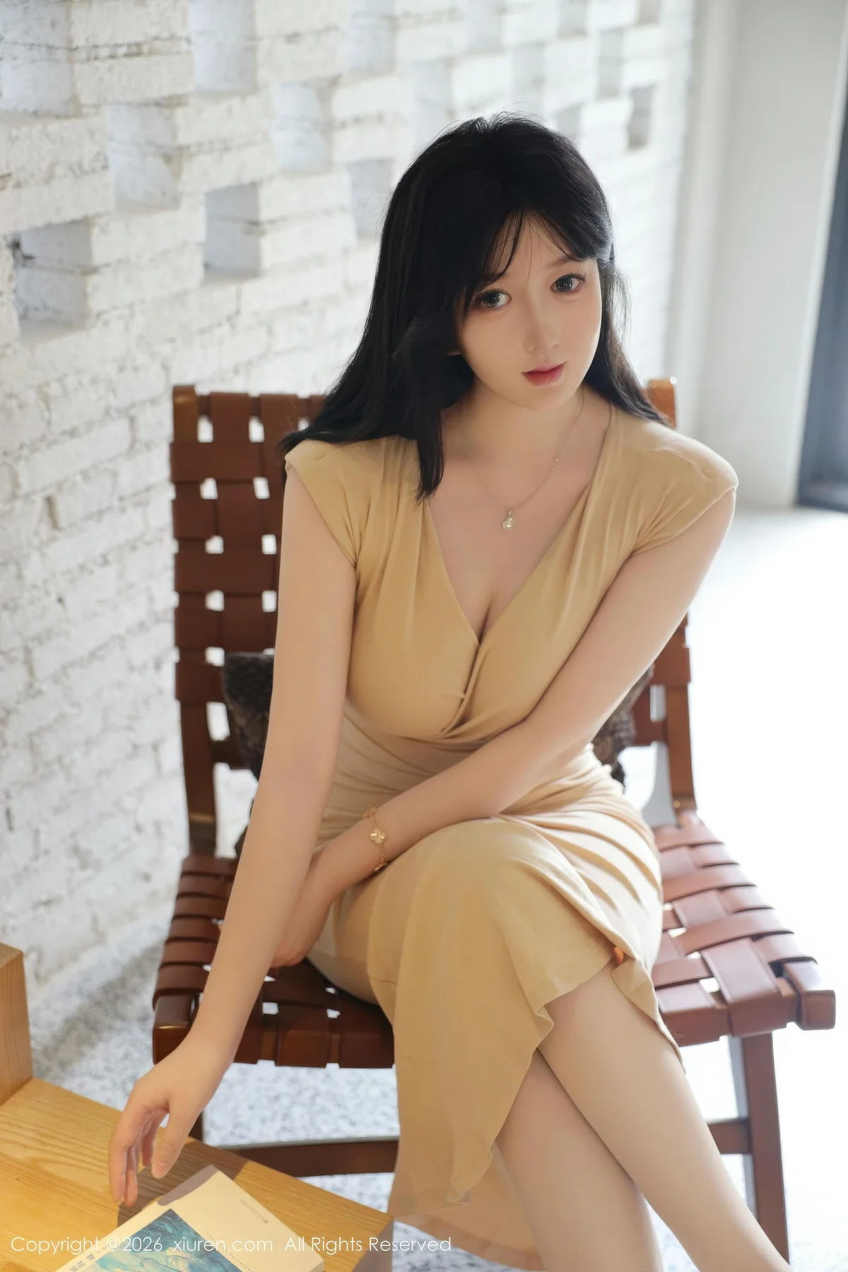 XiuRen 秀人 No.11288 奶思兔浅色小妈裙 - 3