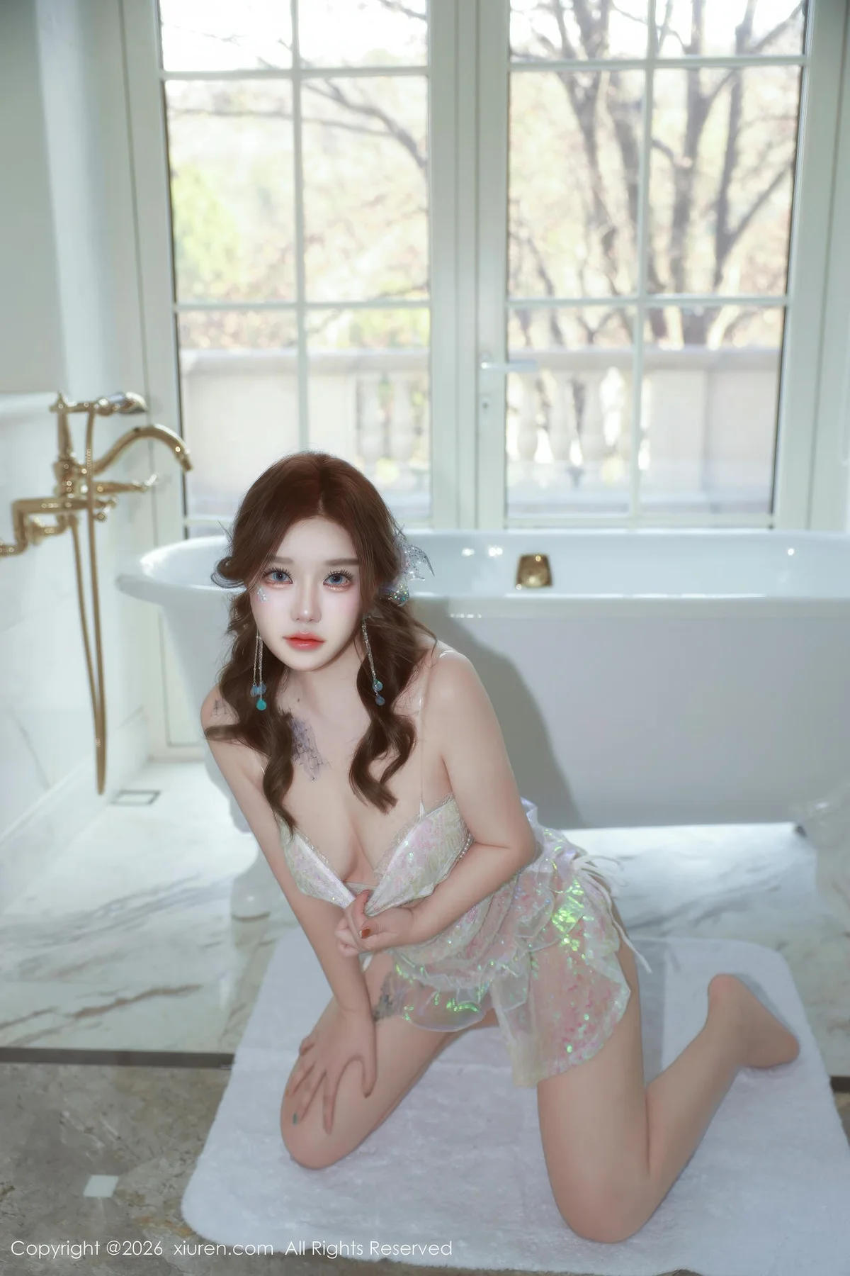 XiuRen 秀人 No.11298 小薯条nienie 浅色情趣服饰 - 4