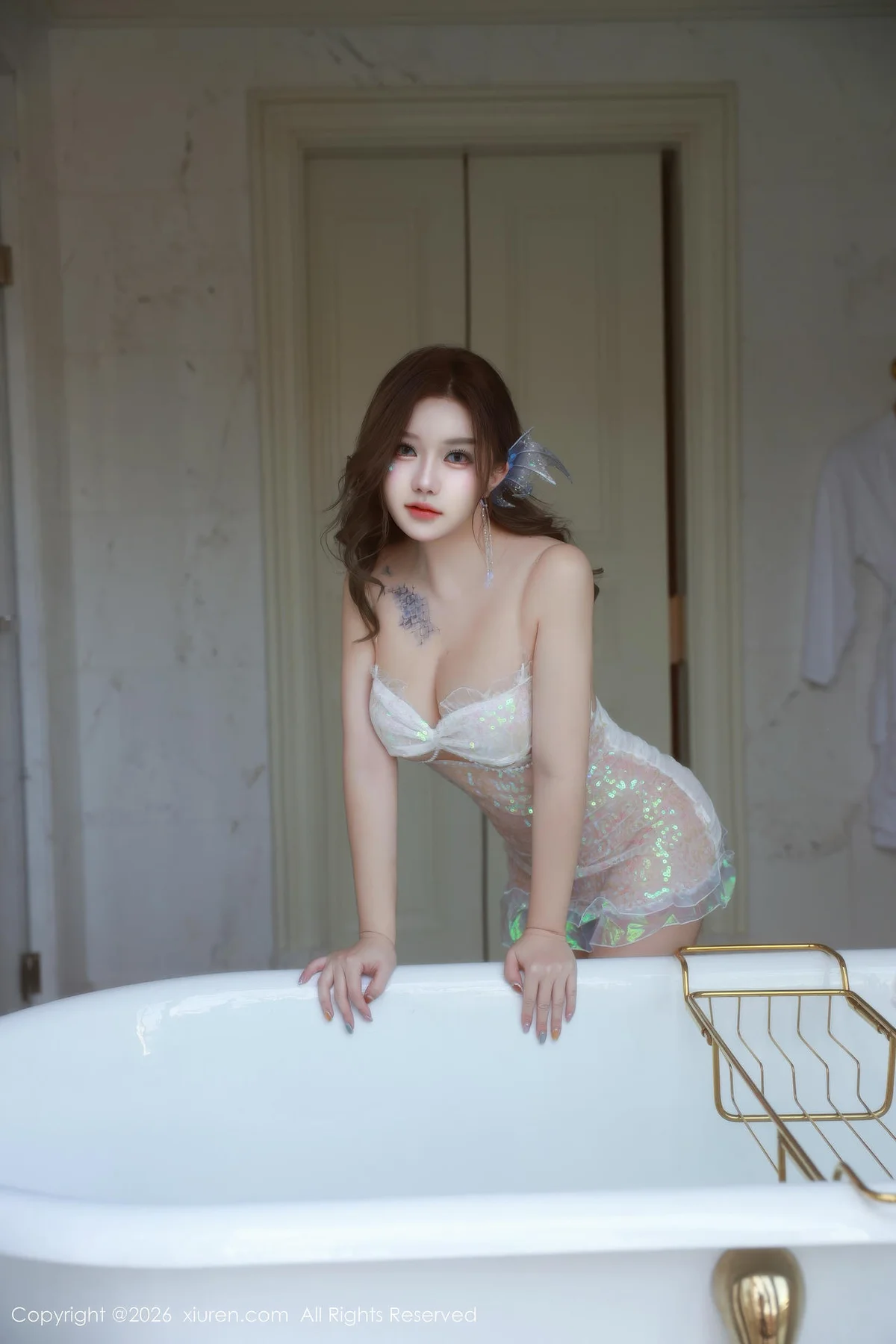 XiuRen 秀人 No.11298 小薯条nienie 浅色情趣服饰 - 6