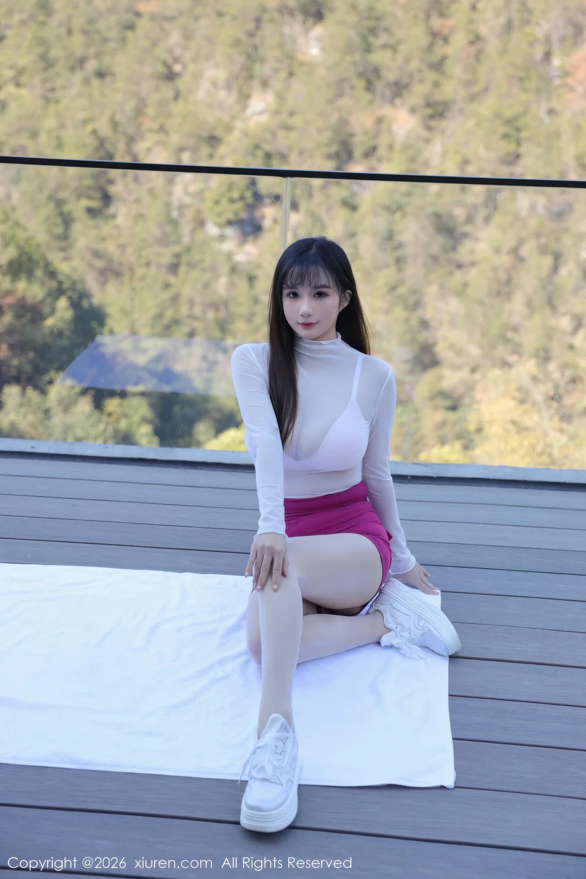 XiuRen 秀人 No.11305 小肉肉咪 童颜巨乳户外比基尼 - 2