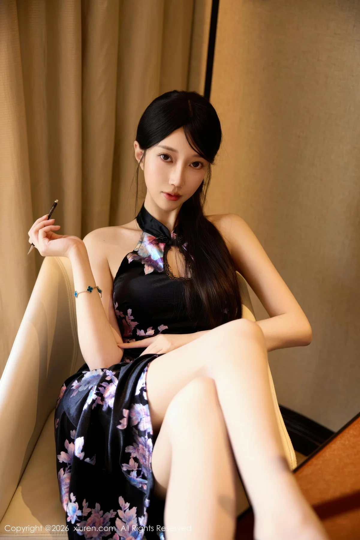 XiuRen 秀人 No.11308 玥儿玥er 旗袍美腿私房写真 - 4