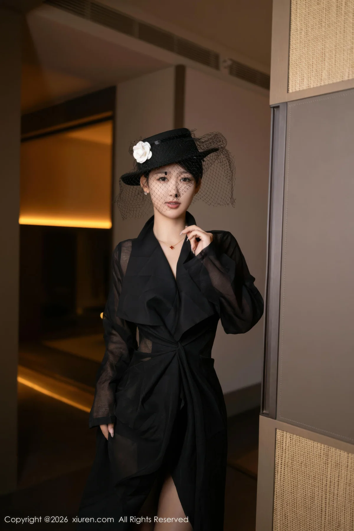 XiuRen 秀人 No.11309 唐安琪 黑丝翘臀ol丝袜 - 10