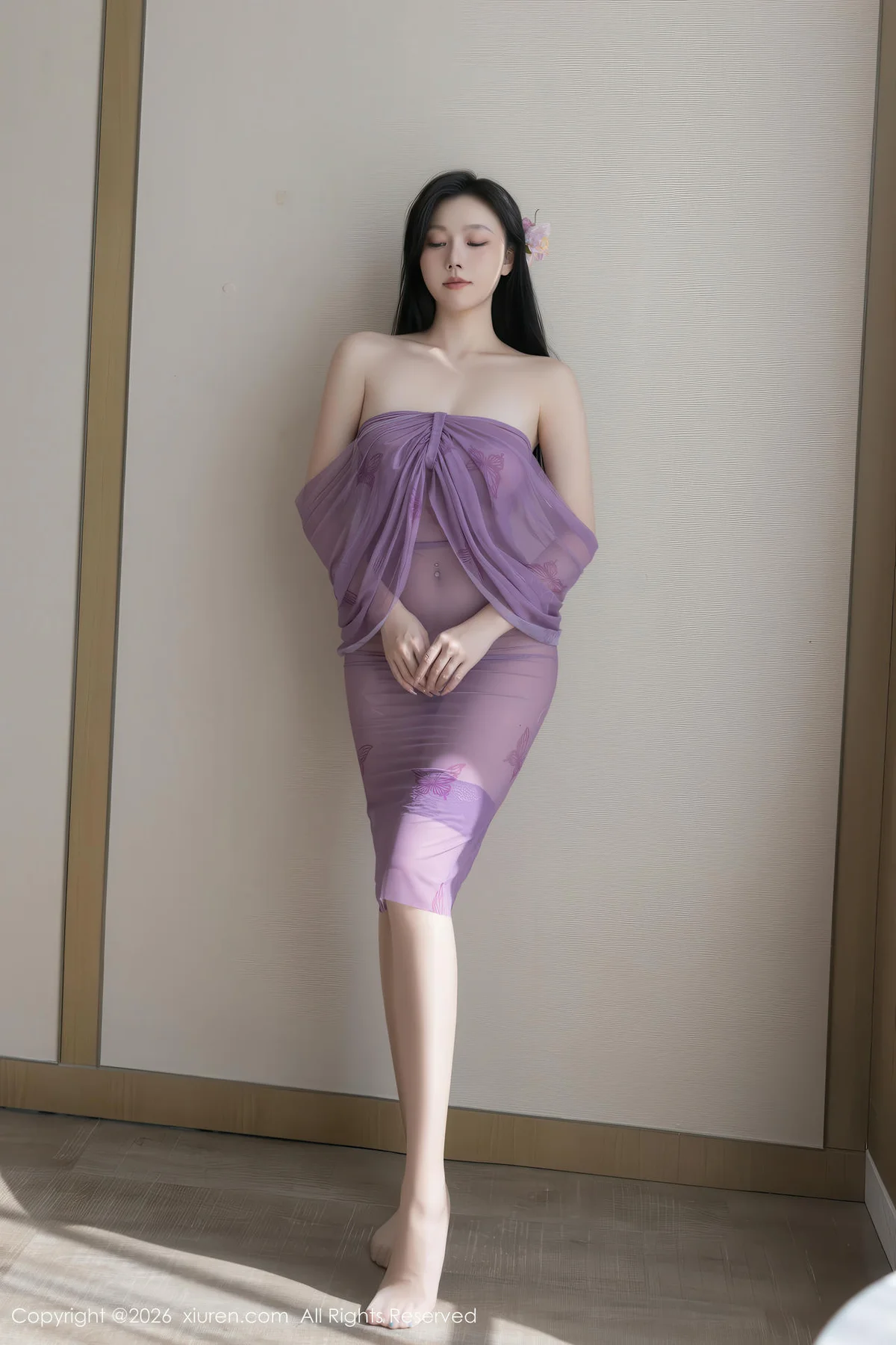 XiuRen 秀人 No.11312 安然anran 透视香肩玉体女神 - 5