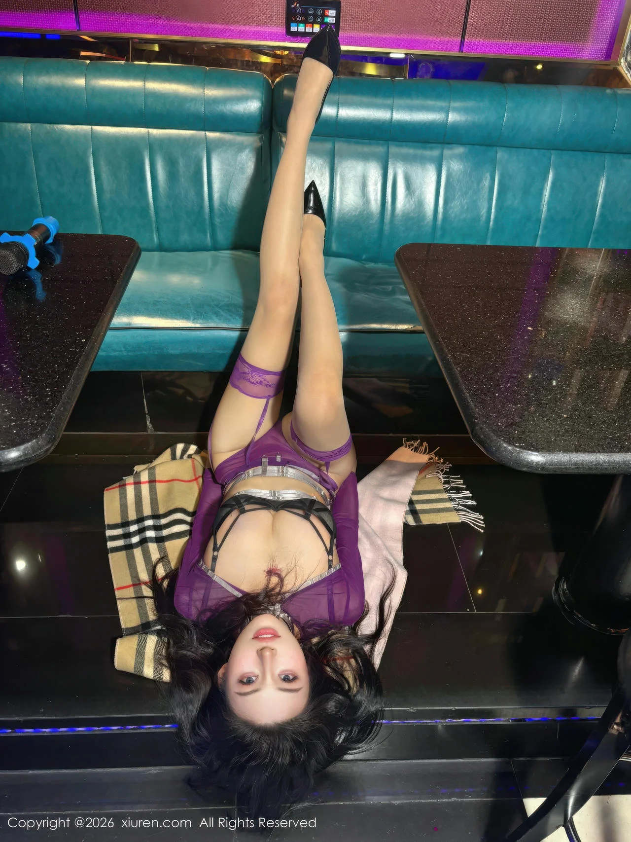 XiuRen 秀人 No.11313 夏冰冰 性感麦克风吊袜诱惑 - 8