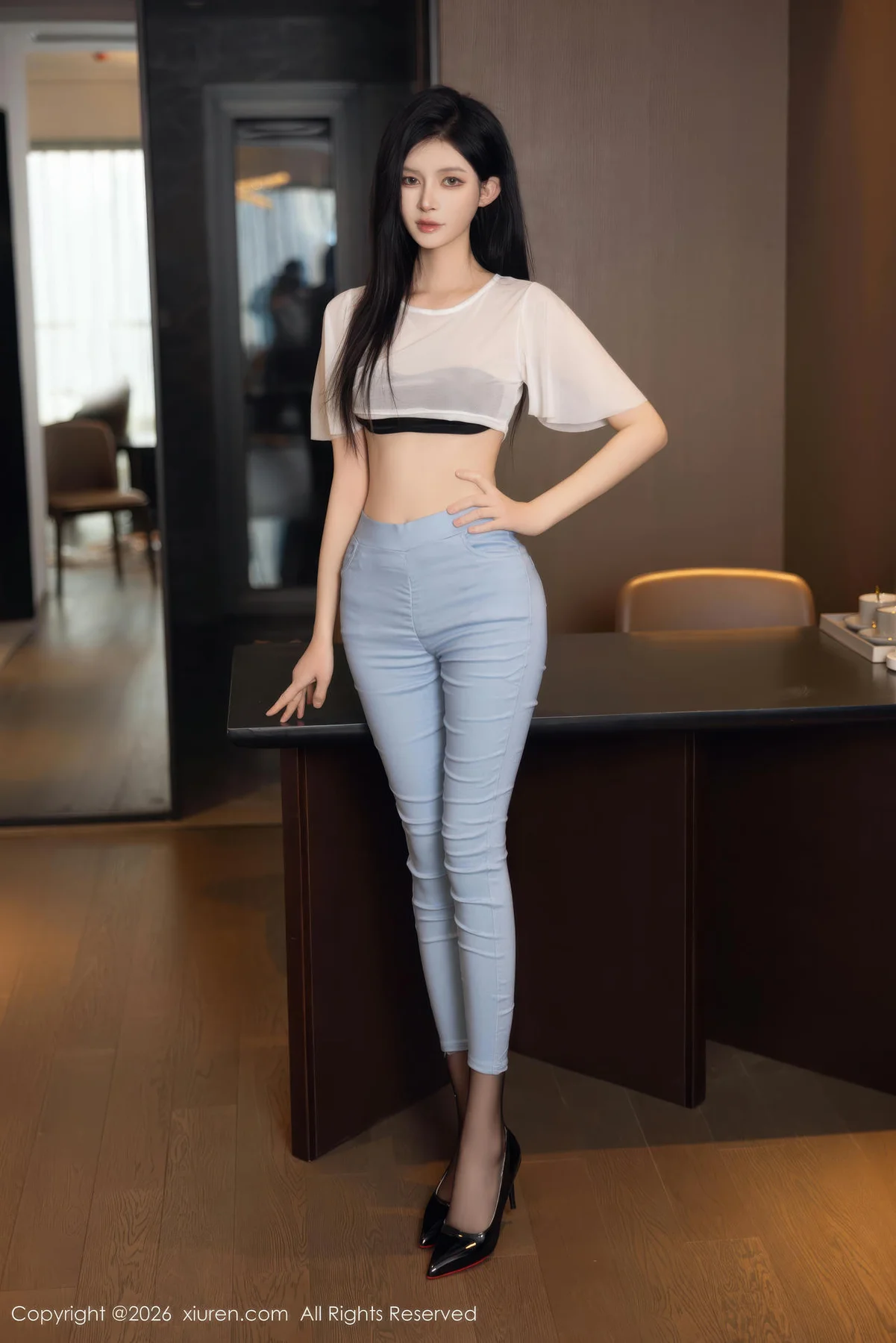 XiuRen 秀人 No.11318 沈如斯办公室美女丝袜 - 3