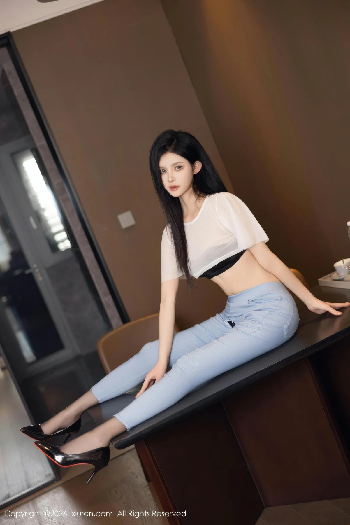 XiuRen 秀人 No.11318 沈如斯办公室美女丝袜 - 8