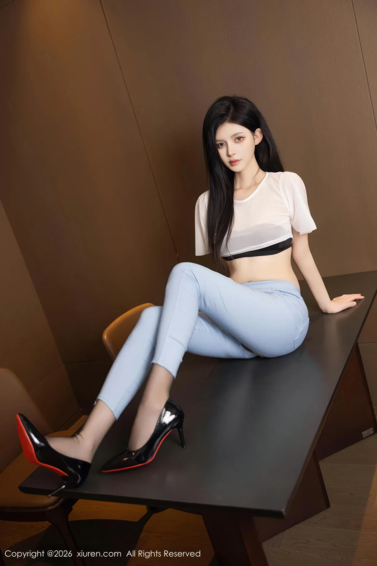 XiuRen 秀人 No.11318 沈如斯办公室美女丝袜 - 1
