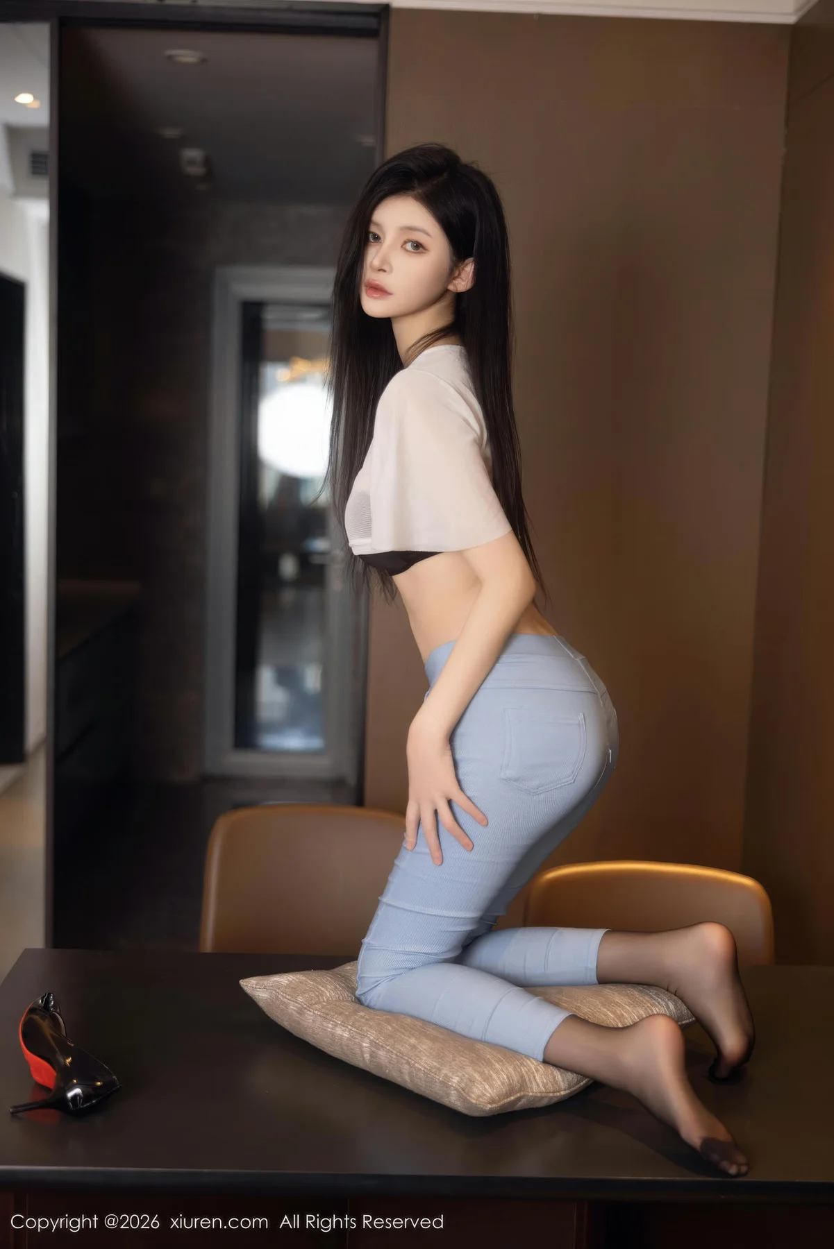 XiuRen 秀人 No.11318 沈如斯办公室美女丝袜 - 4