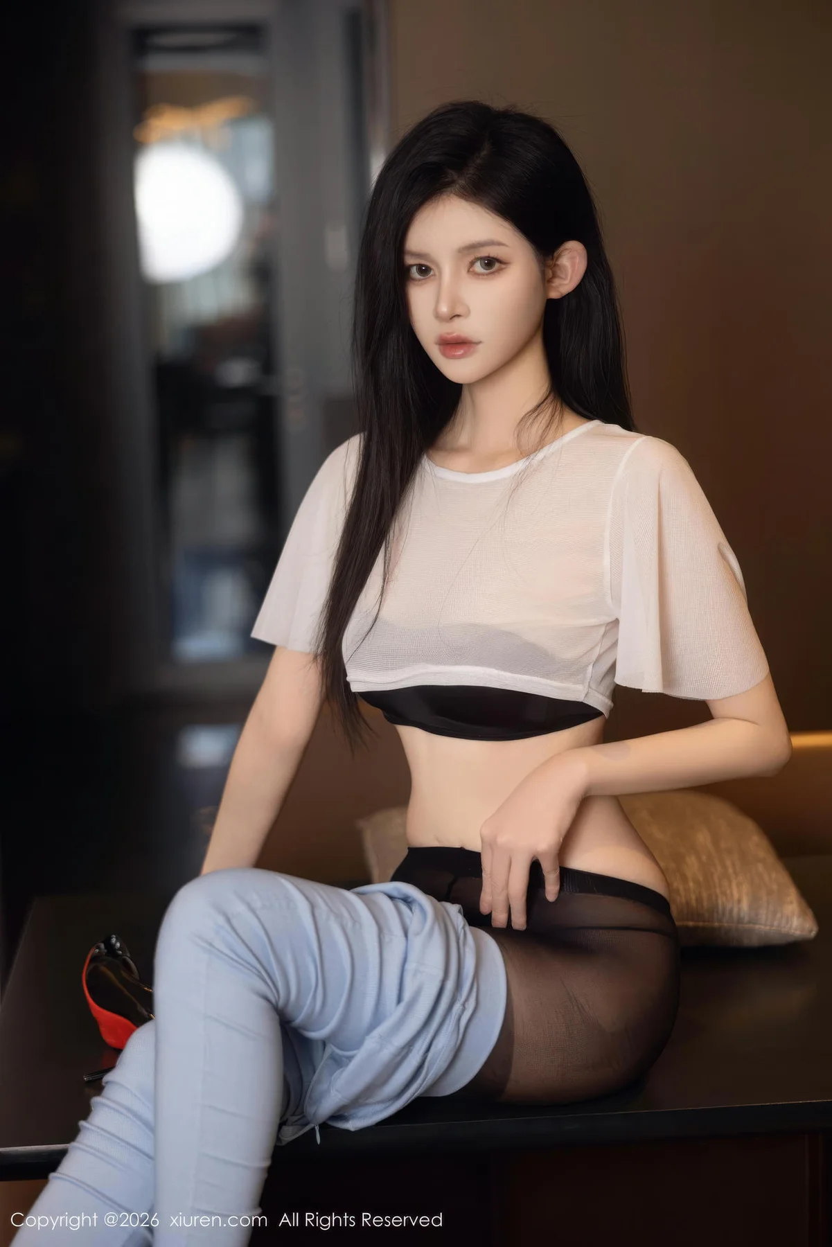 XiuRen 秀人 No.11318 沈如斯办公室美女丝袜 - 9