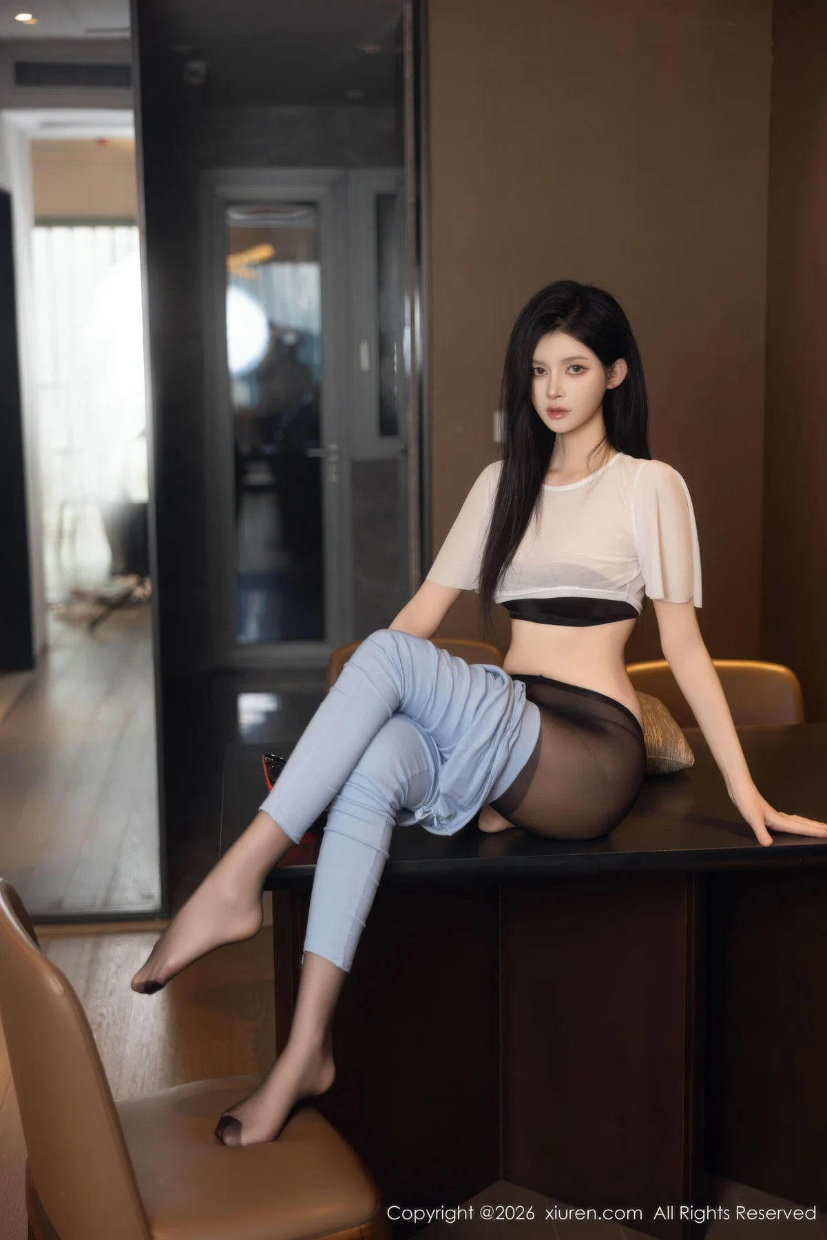 XiuRen 秀人 No.11318 沈如斯办公室美女丝袜 - 10