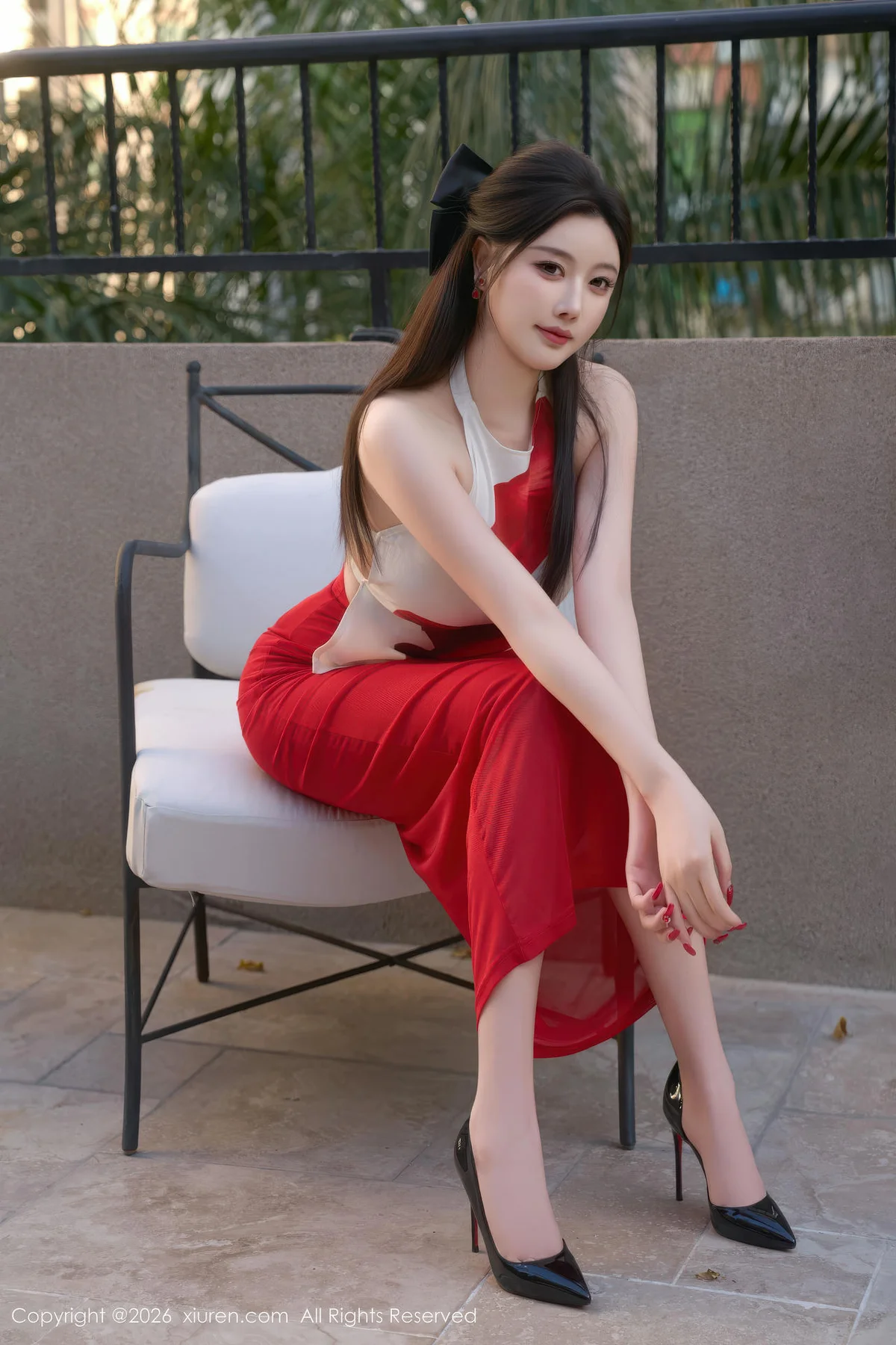 XiuRen 秀人 No.11319 杨晨晨妩媚翘臀短裙 - 1