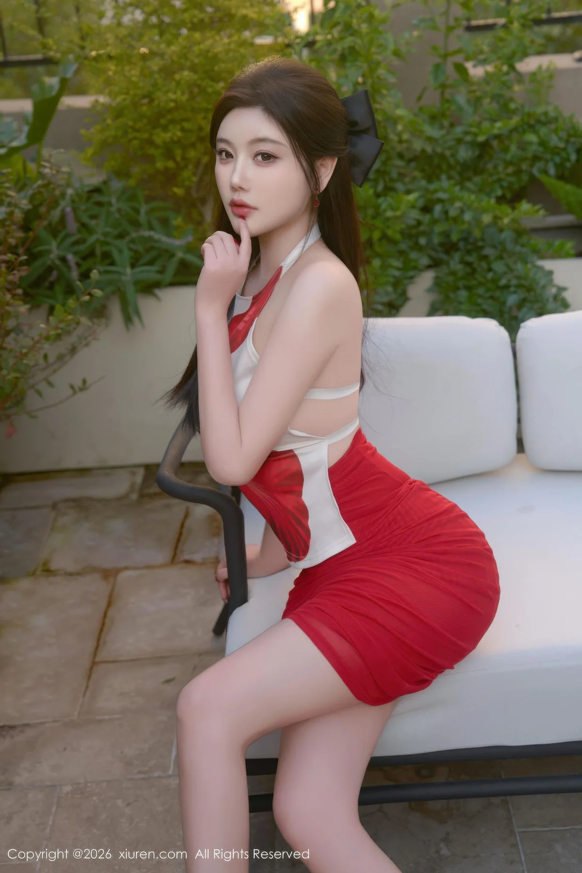 XiuRen 秀人 No.11319 杨晨晨妩媚翘臀短裙 - 4