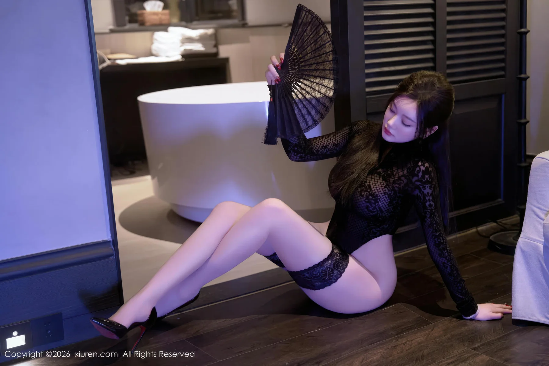 XiuRen 秀人 No.11319 杨晨晨妩媚翘臀短裙 - 8