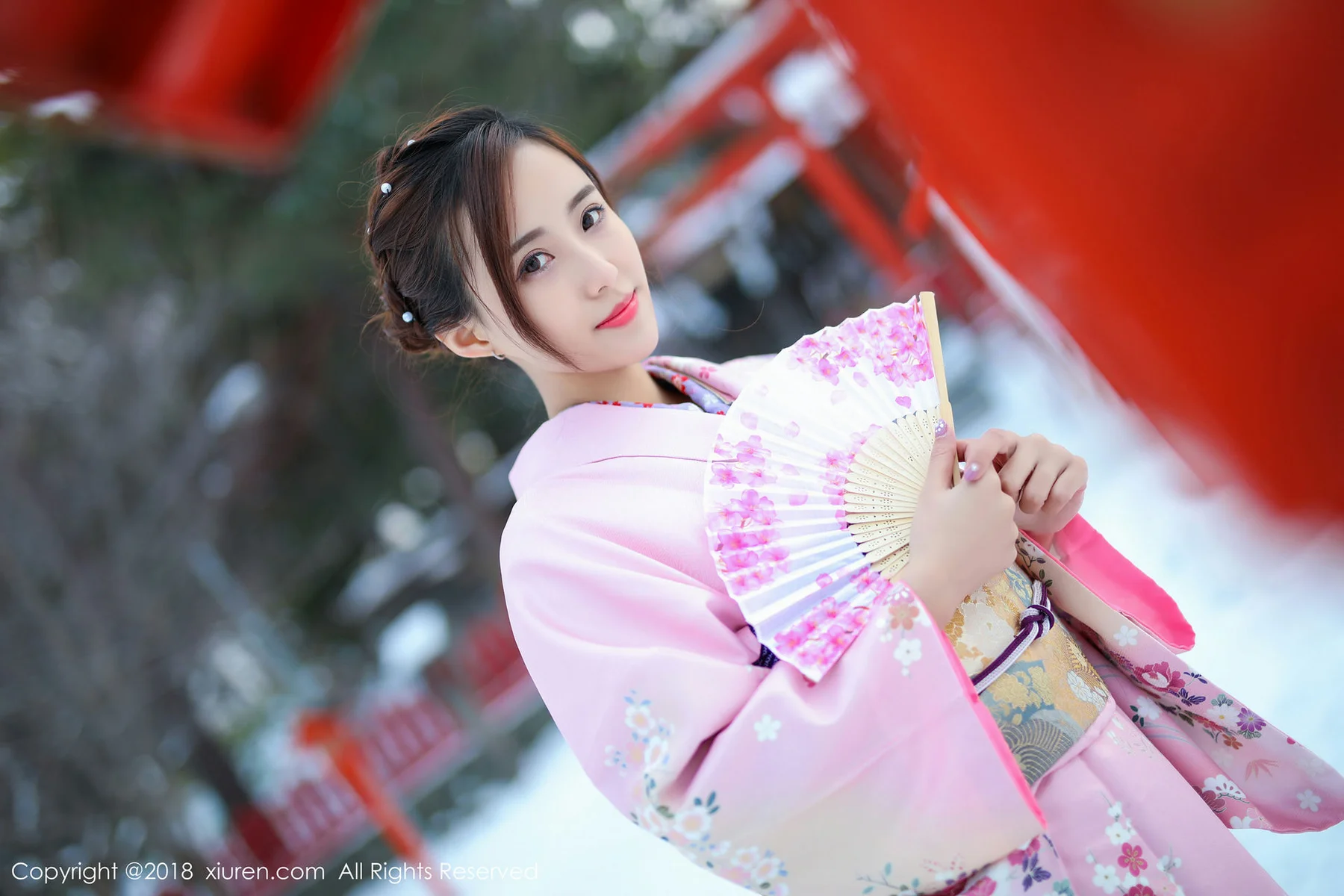 XiuRen 秀人 No.1228 猫宝 北海道旅拍 - 4