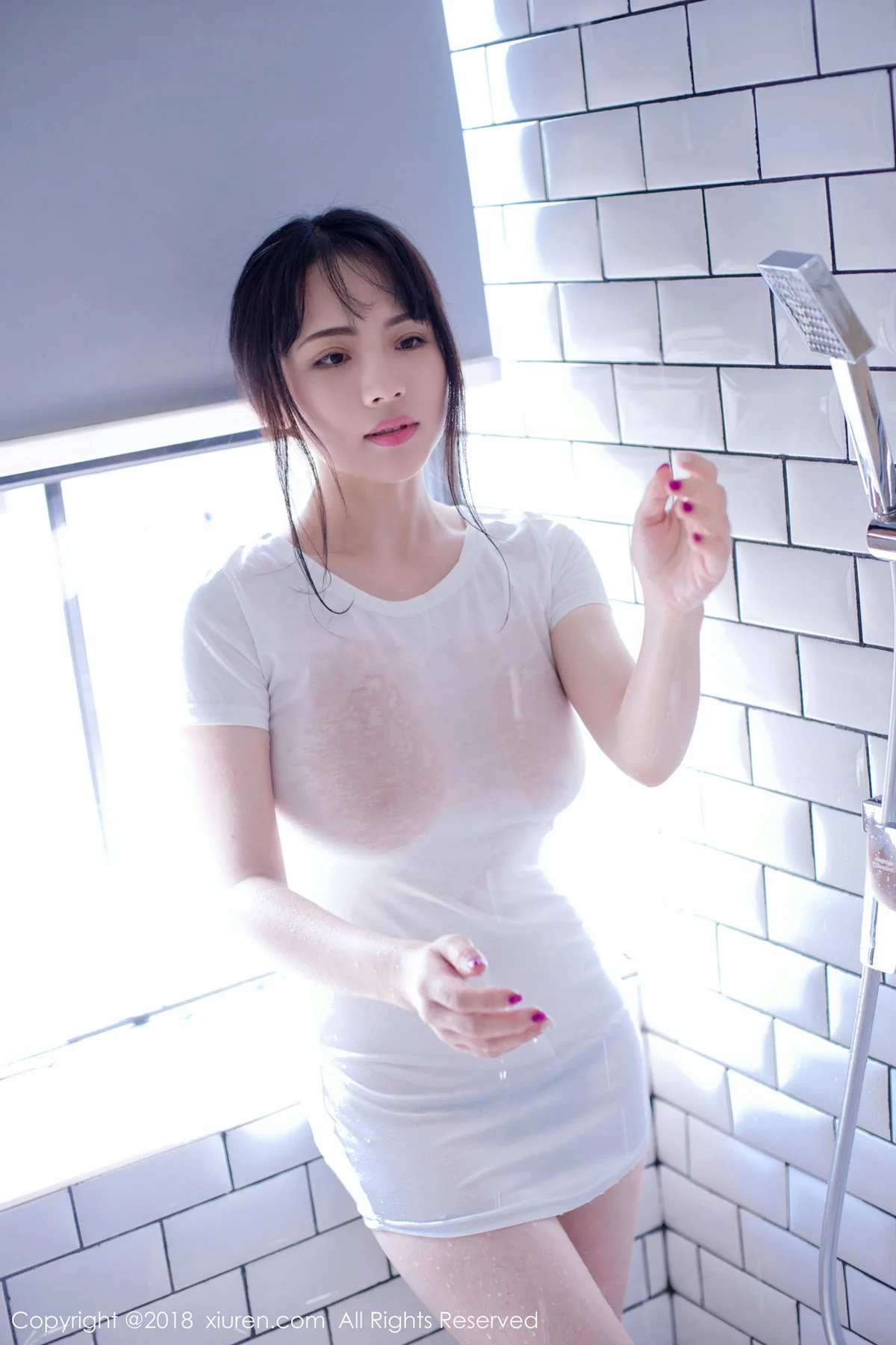 XiuRen 秀人 No.1240 瑞瑞ruirui 湿身大奶 - 1