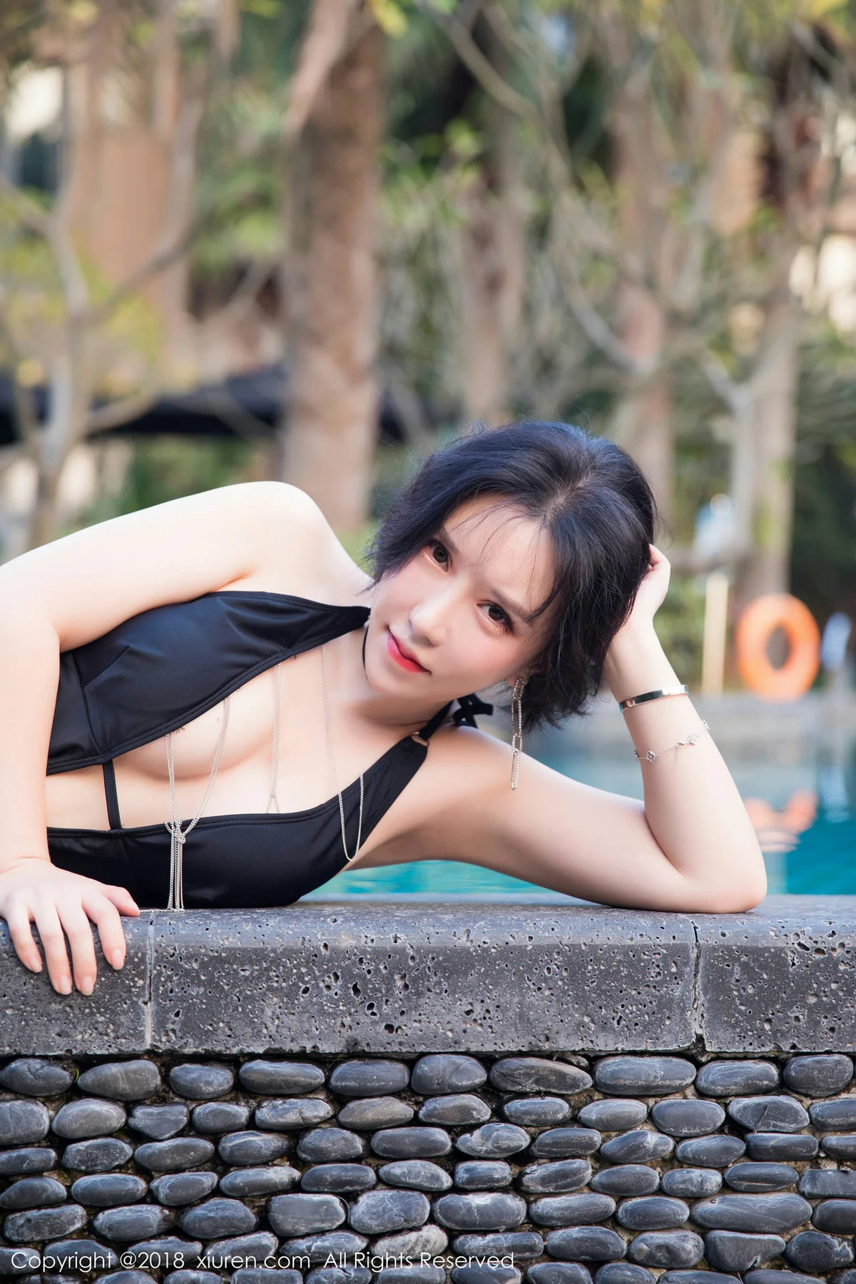 XiuRen 秀人 No.1259 沈欢欣 爆乳比基尼短发美女 - 10
