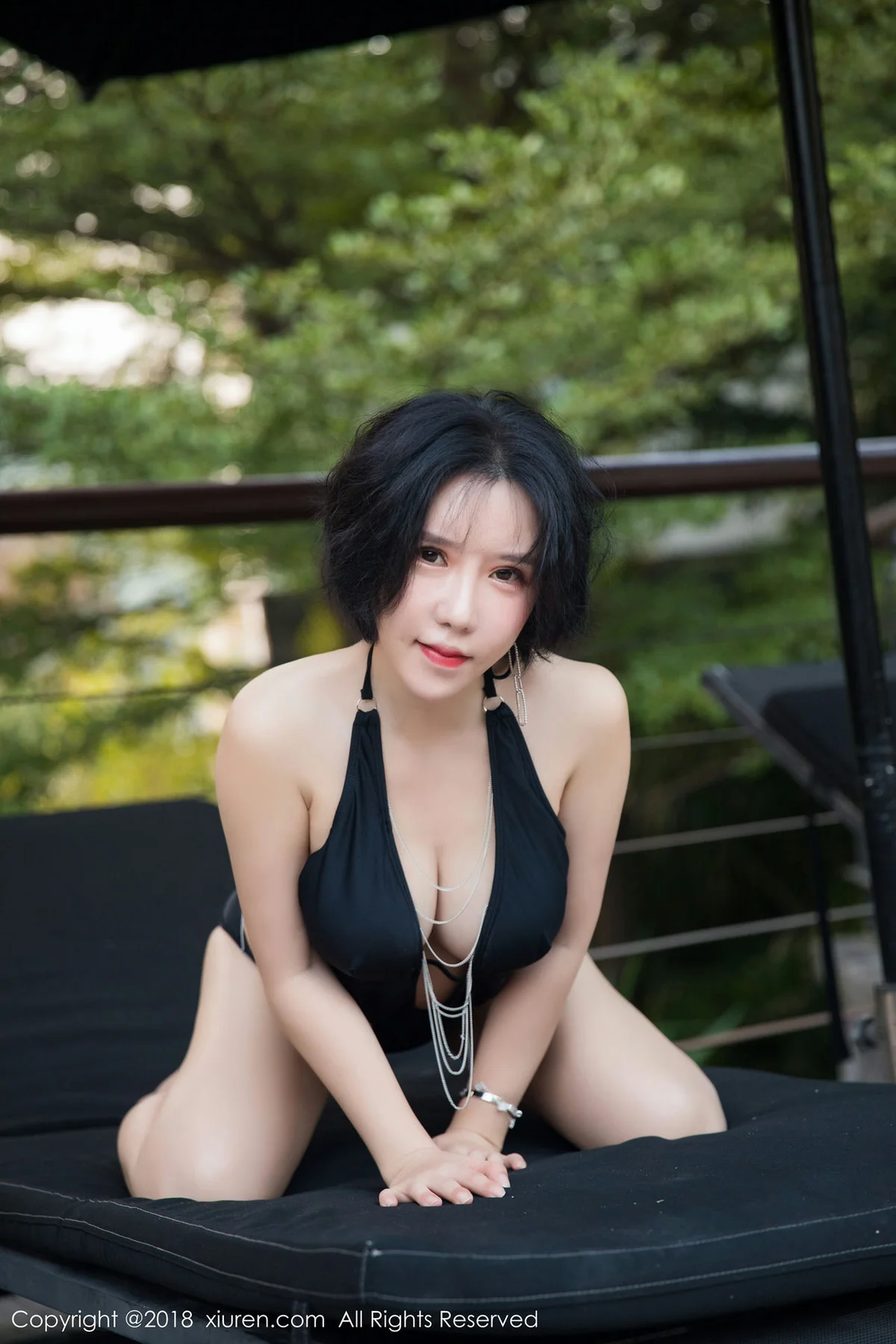 XiuRen 秀人 No.1259 沈欢欣 爆乳比基尼短发美女 - 7