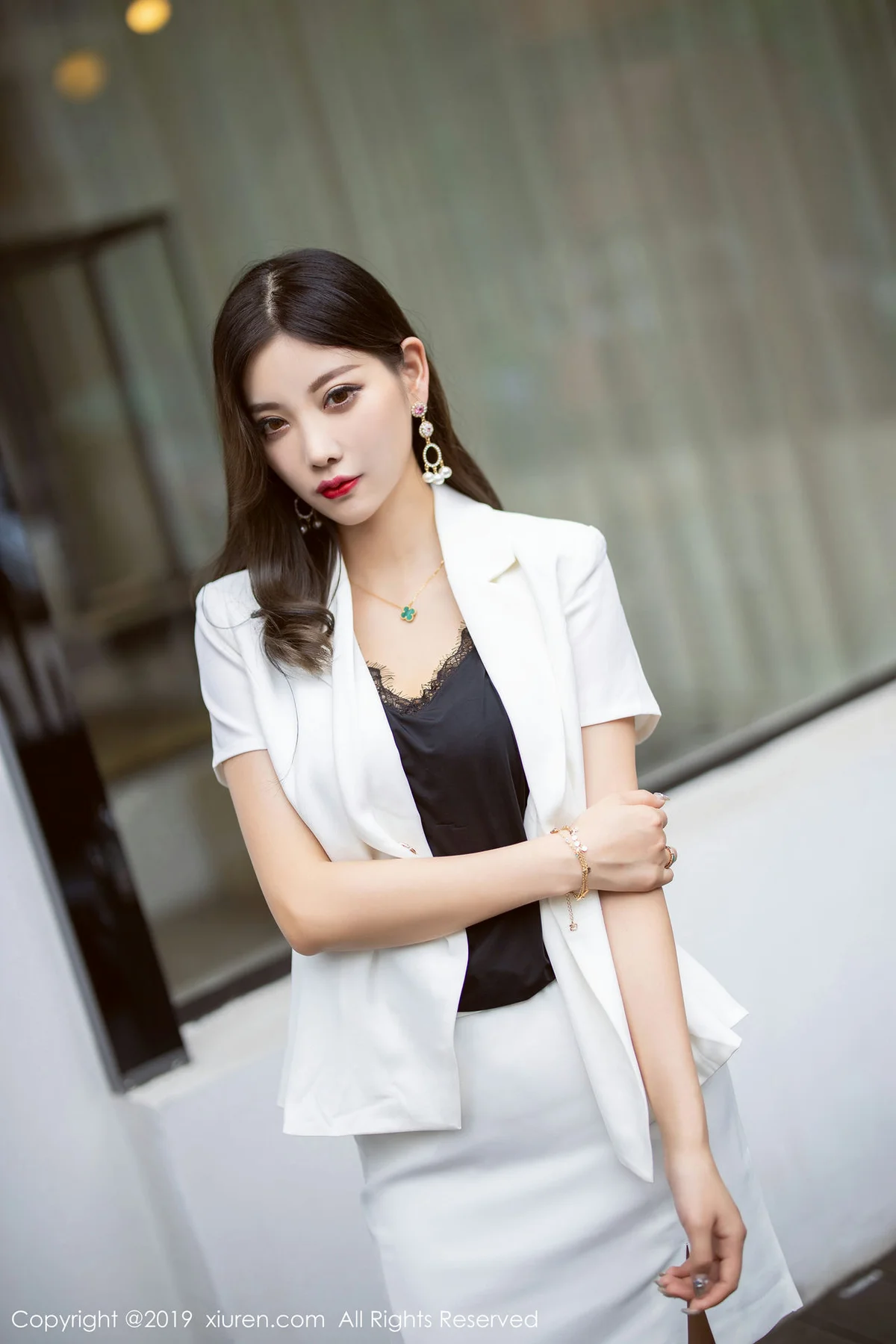 XiuRen 秀人 No.1599 杨晨晨sugar 90P居家女友蕾丝美腿 - 10