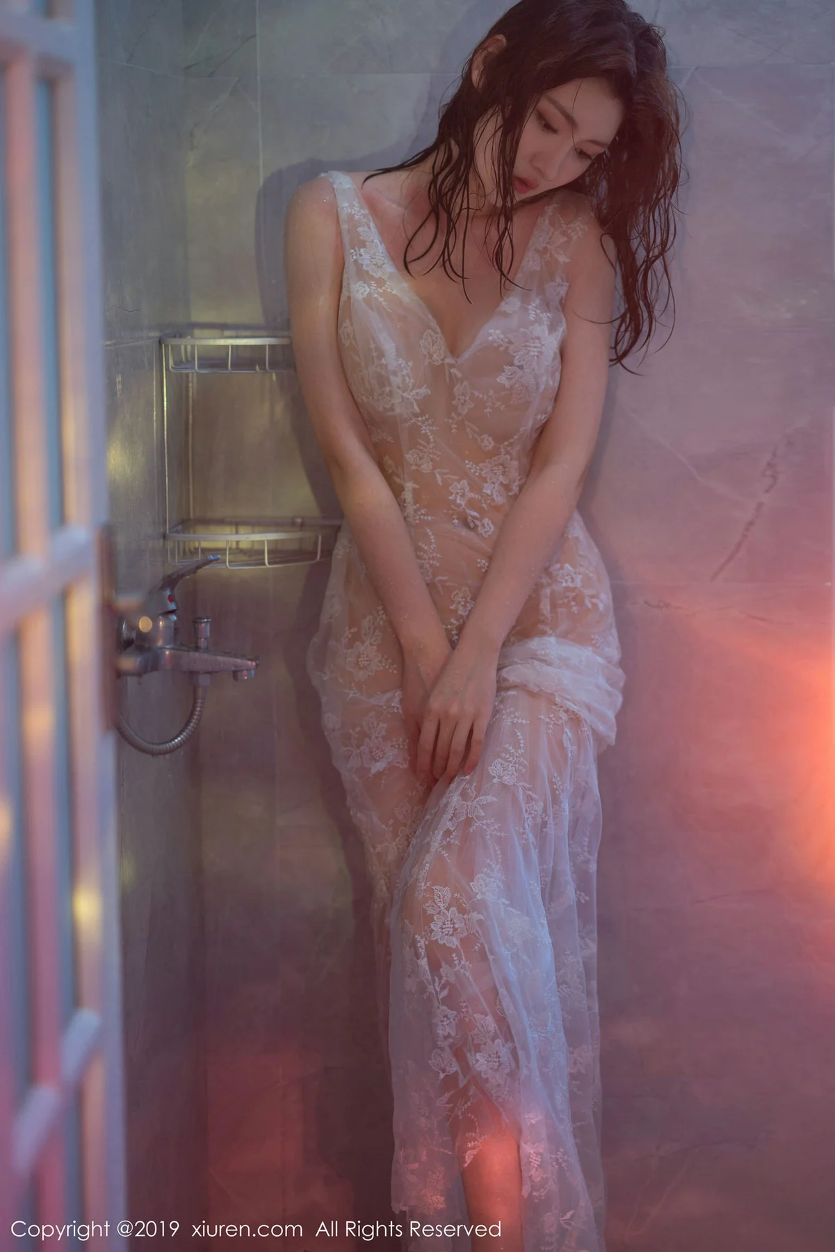 XiuRen 秀人 No.1784 性感浴室写真 沈梦瑶 - 4