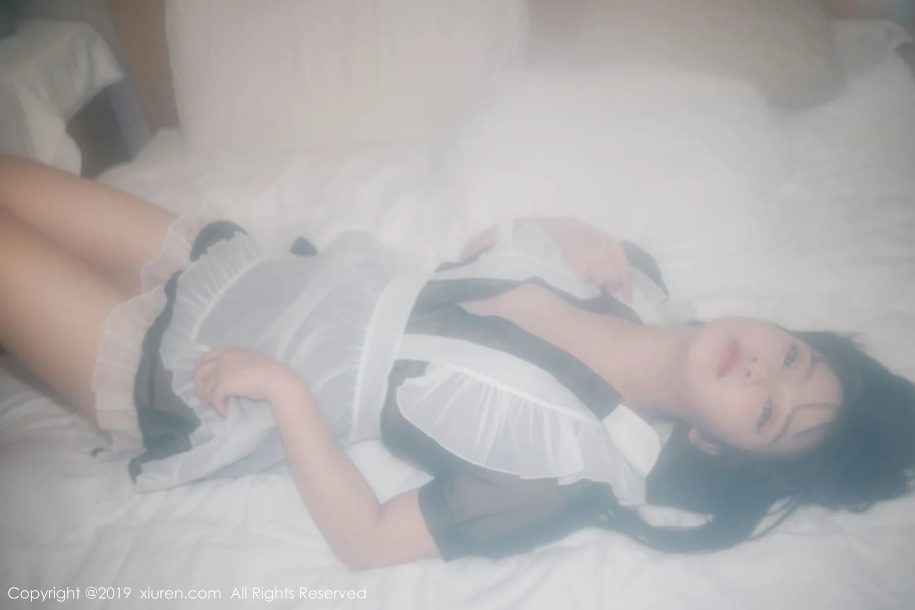 XiuRen 秀人 No.1824 超诱惑女仆制服 小尤奈巨乳妹子 - 8