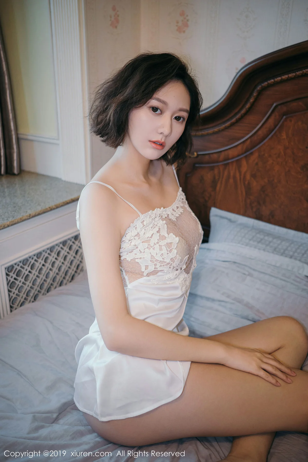 XiuRen 秀人 No.1891 气质美女镂空吊裙 艺轩 性感写真 - 8
