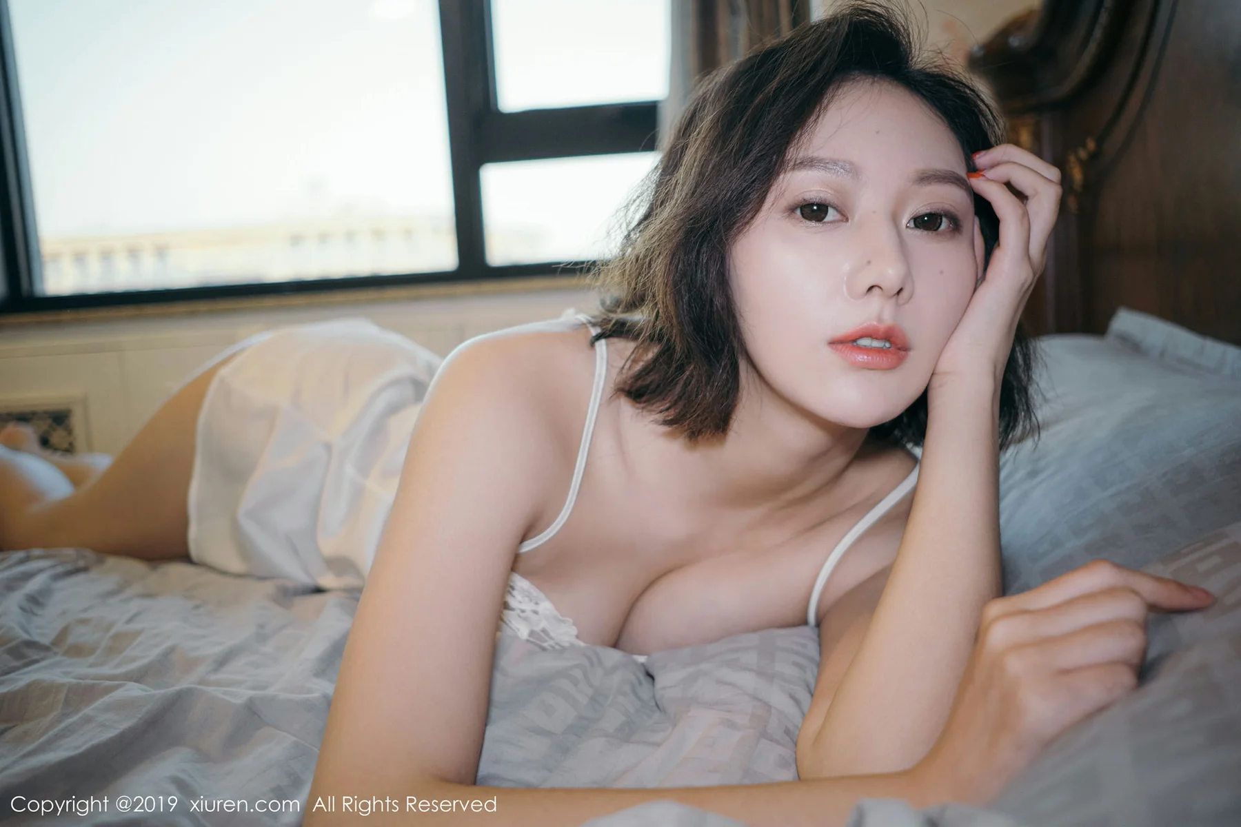 XiuRen 秀人 No.1891 气质美女镂空吊裙 艺轩 性感写真 - 9