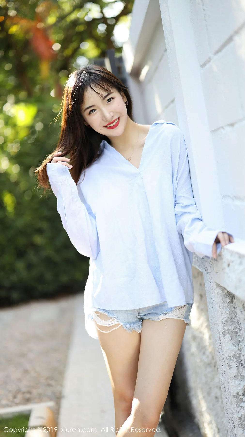 XiuRen 秀人 No.1892 室外小清新 艺儿拿铁 泰国旅拍写真 - 5