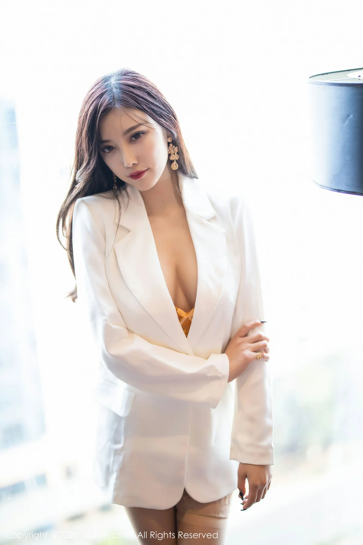 XiuRen 秀人 No.1964 蕾丝袜111P下的诱人娇躯 杨晨晨sugar - 5