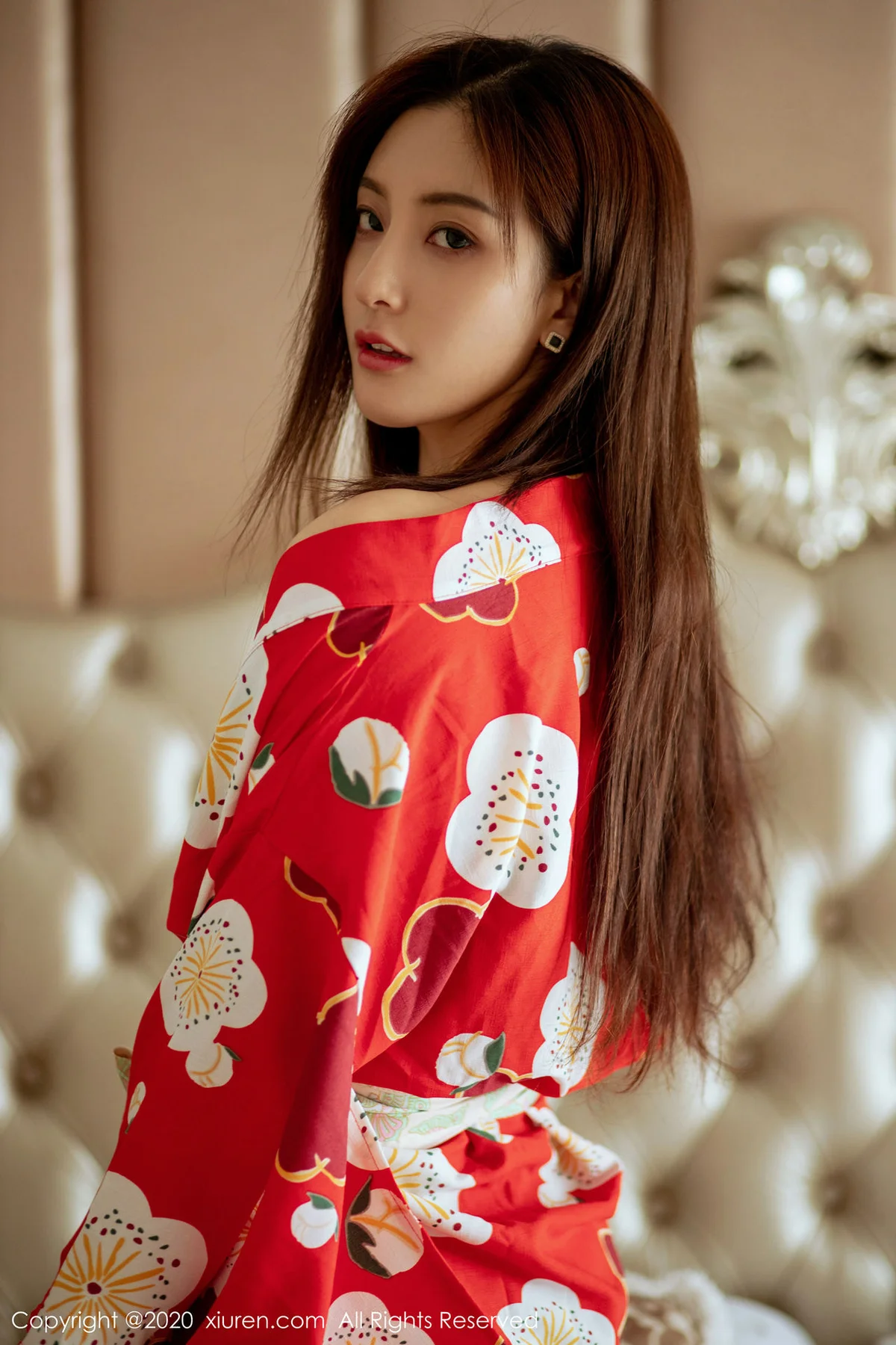 XiuRen 秀人 No.2015 和服黑丝主题 林文文yooki  私房写真 - 10