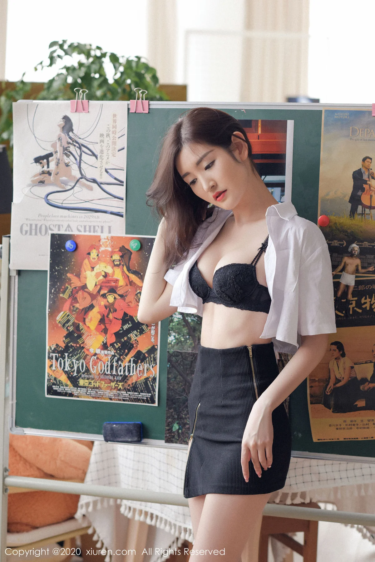 XiuRen 秀人 No.2066 沈梦瑶 美女制服套图 - 8