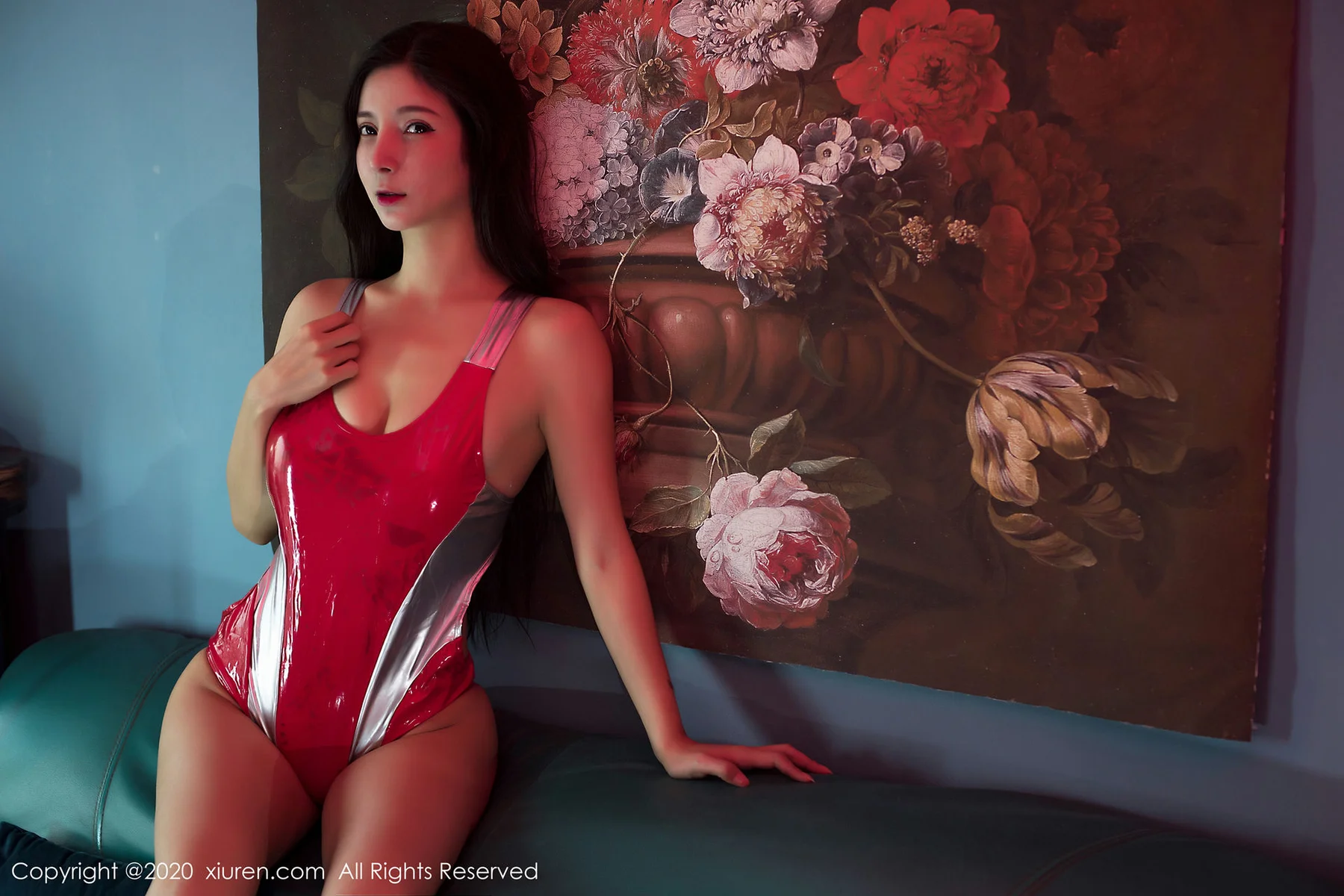 XiuRen 秀人 No.2092 新晋水嫩模特 小蛮腰lvy 首弹写真 - 7