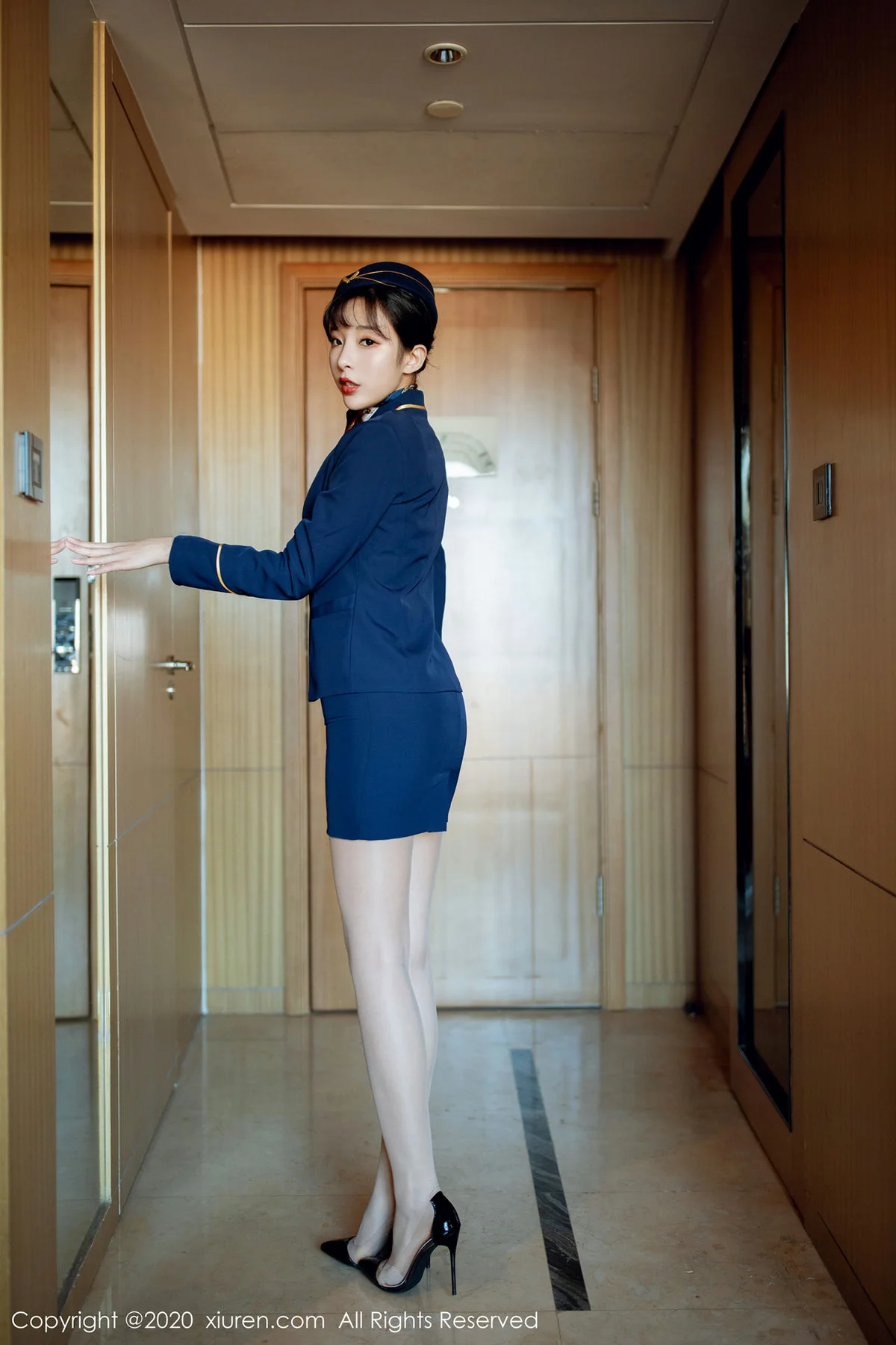 XiuRen 秀人 No.2119 空姐制服 陈小喵 角色精彩演绎 - 6