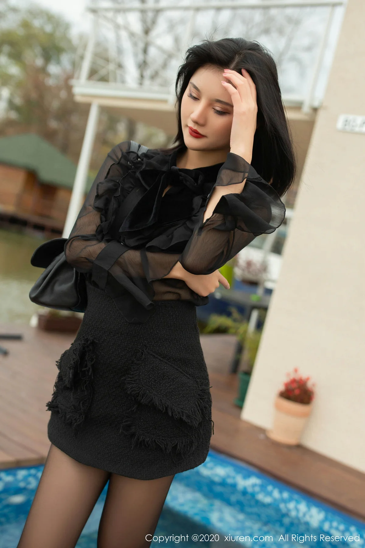 XiuRen 秀人 No.2128 置业顾问主题系列 就是阿朱啊 东欧旅拍... - 8