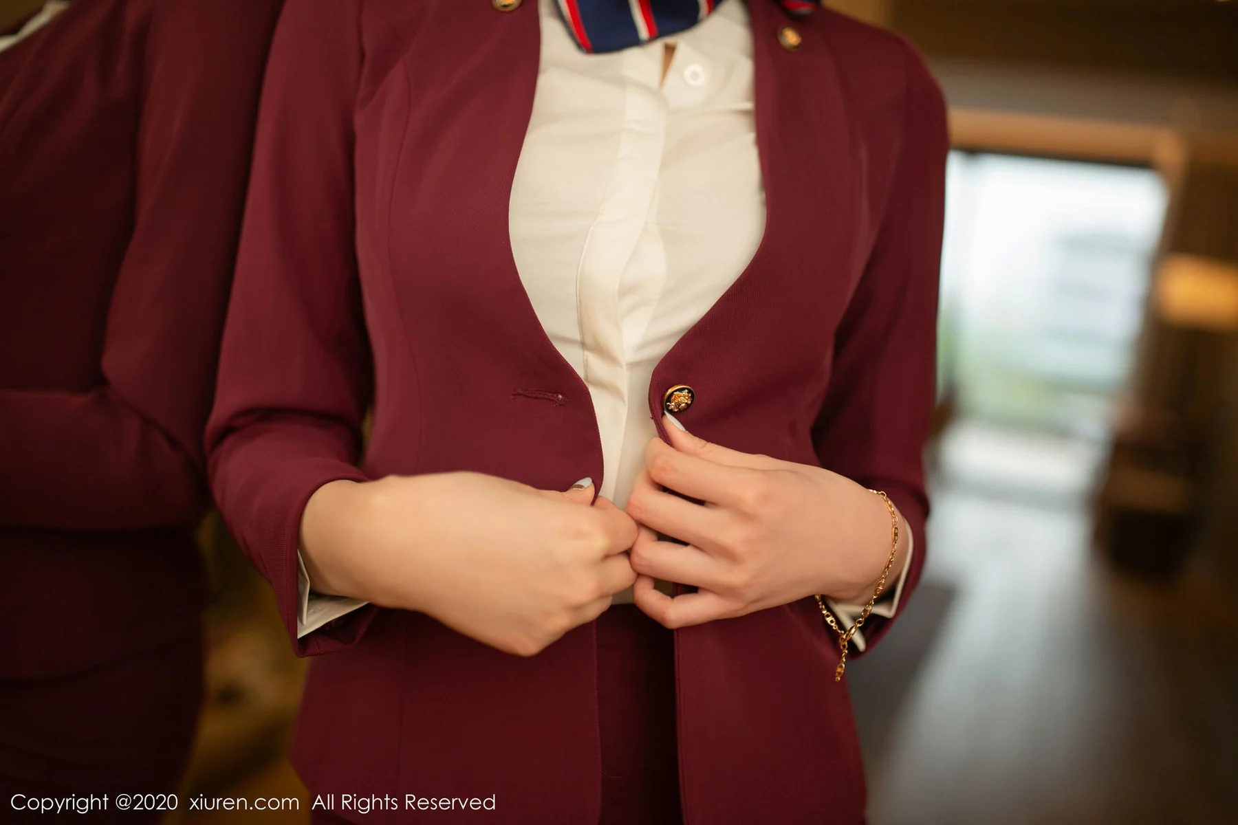 XiuRen 秀人 No.2161  空姐首套 安然Maleah 清秀颜值与绝佳身材 - 5