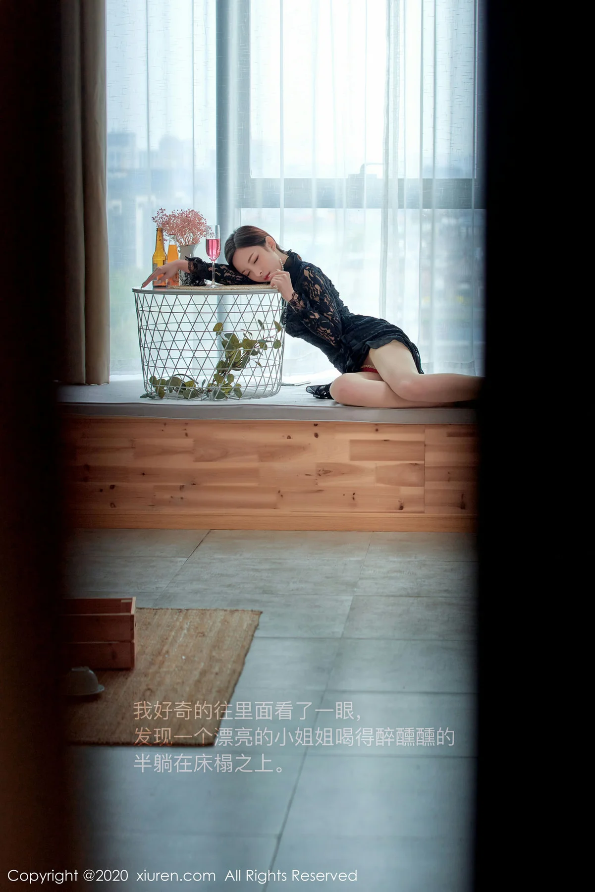 XiuRen 秀人 No.2184  男主偶遇醉酒的女主剧情 陈小喵 主题写真 - 2