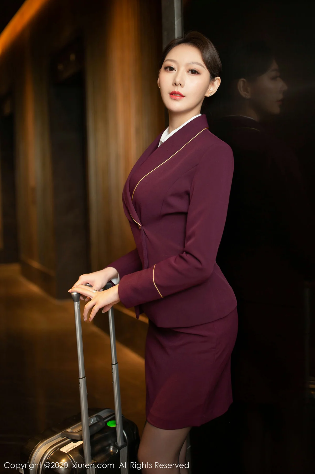 XiuRen 秀人 No.2238 职业空姐制服 艺轩 性感写真 - 10