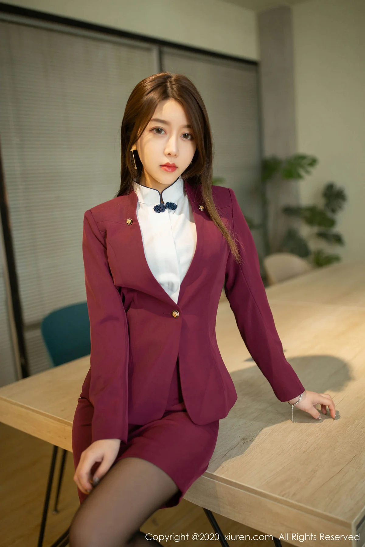 XiuRen 秀人 No.2251 职场boss 夏诗诗Sally 主题写真 - 9