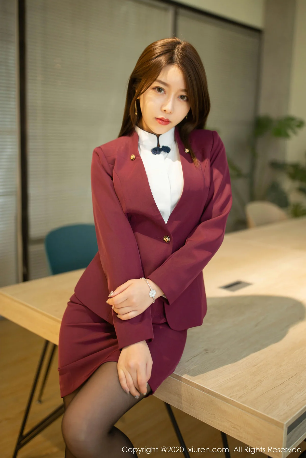 XiuRen 秀人 No.2251 职场boss 夏诗诗Sally 主题写真 - 10