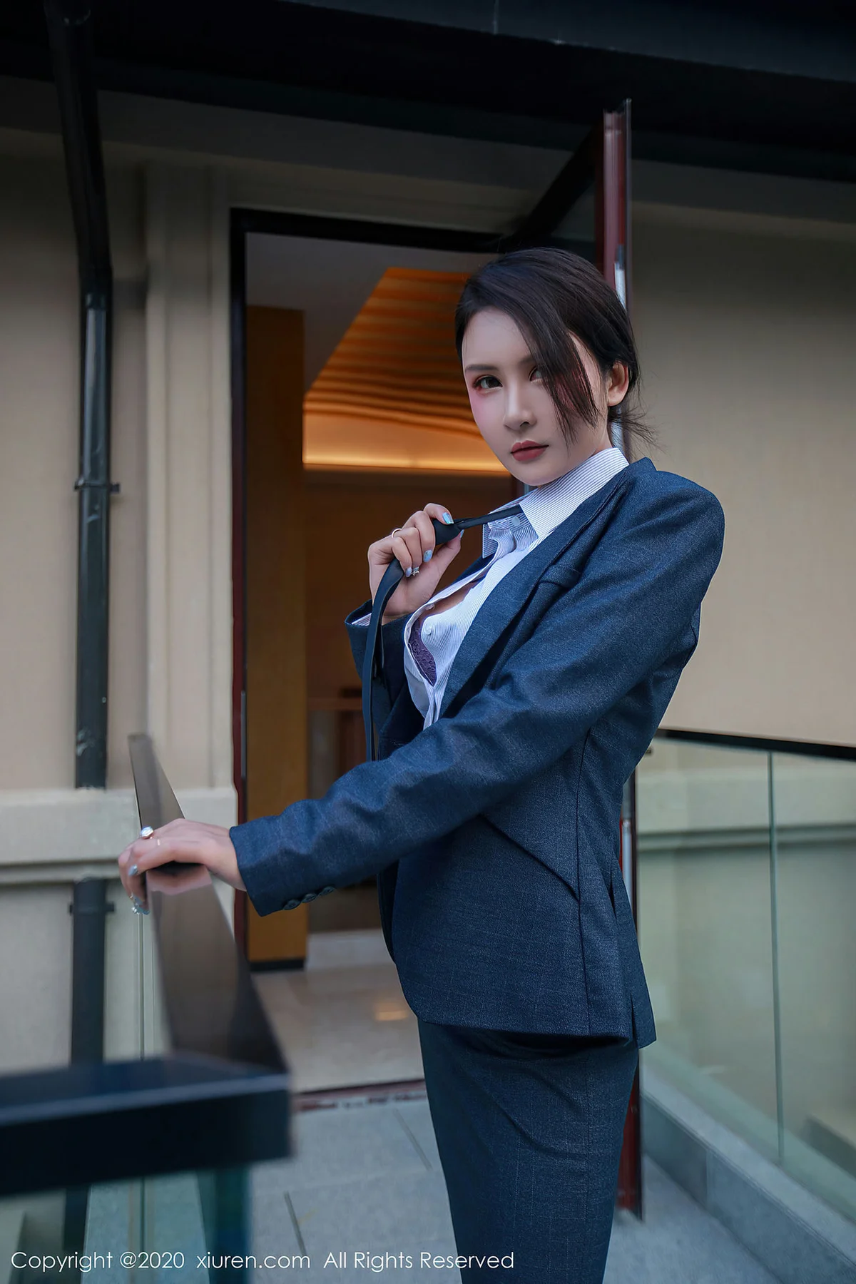 XiuRen 秀人 No.2309 酥胸爆乳 顾奈奈 - 7