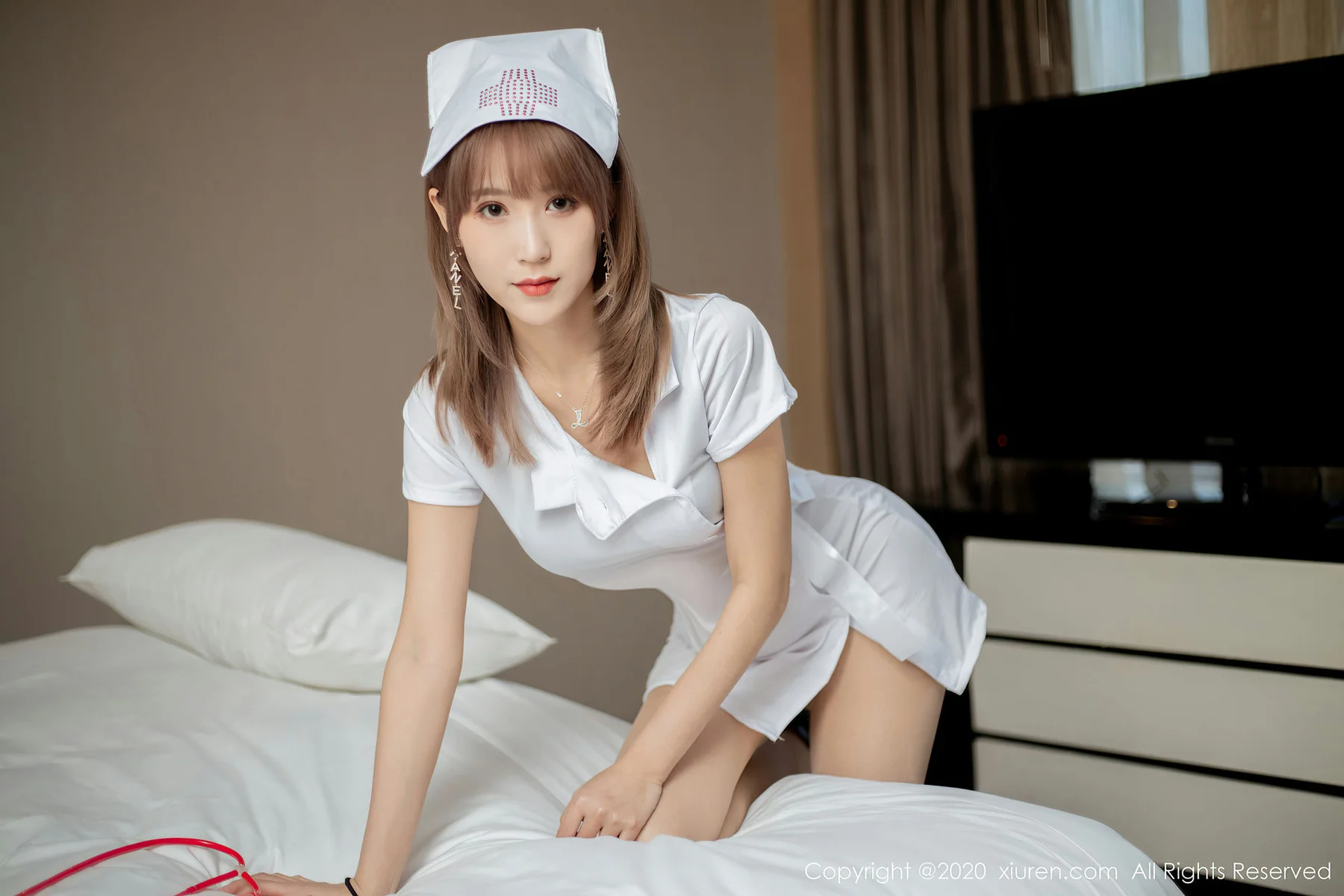 XiuRen 秀人 No.2377 护士制服 周慕汐fairy - 7