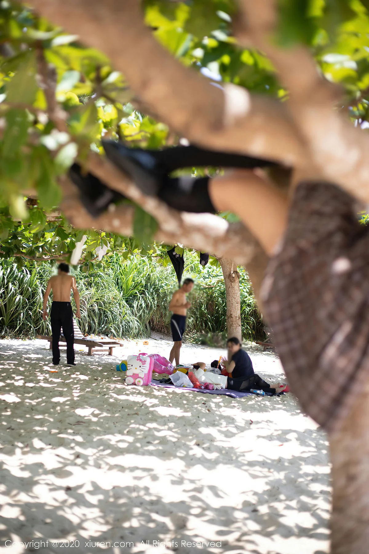 XiuRen 秀人 No.2447  顾奈奈 jk制服 海边泳衣 - 1