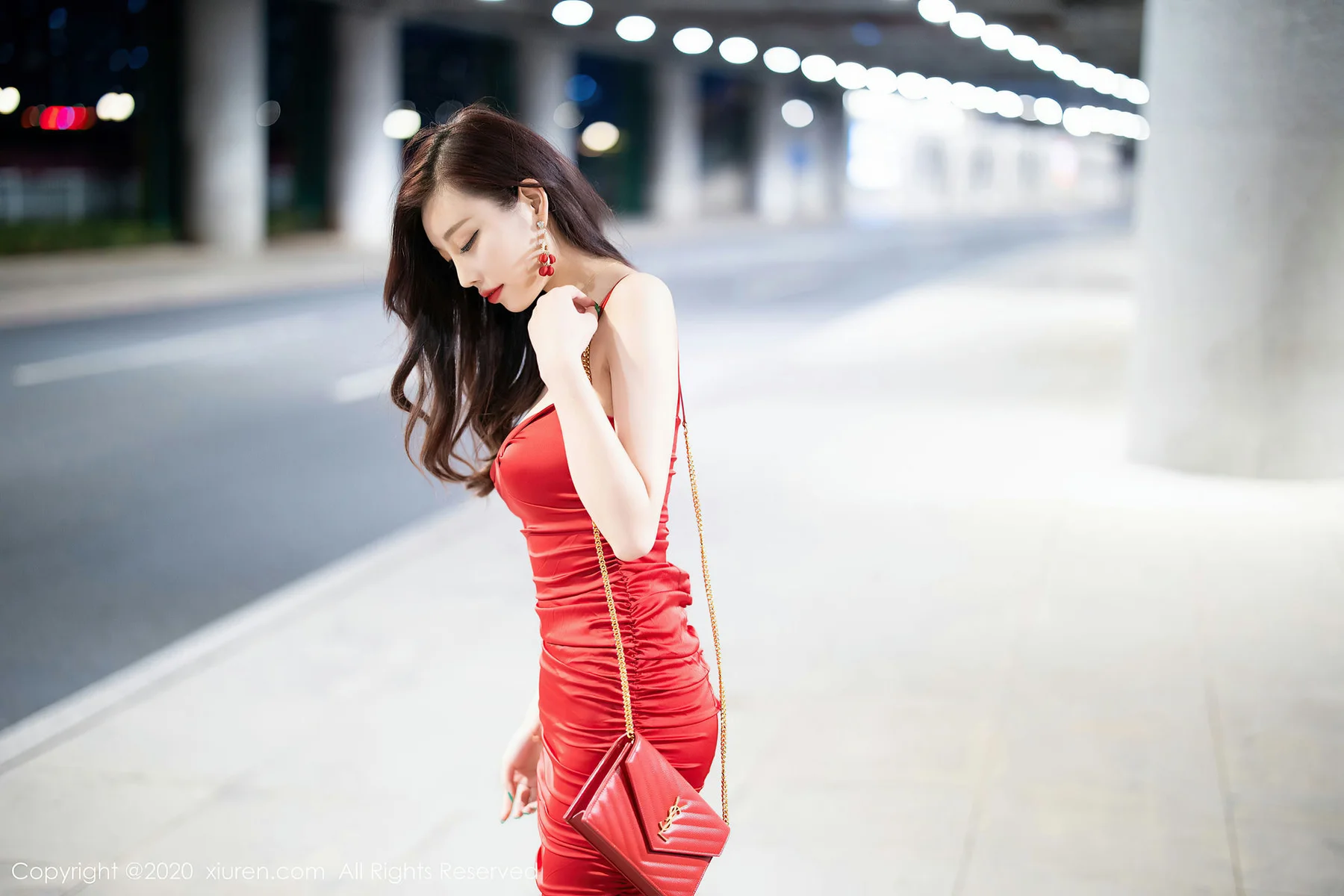 XiuRen 秀人 No.2514 性感红裙 杨晨晨 - 3